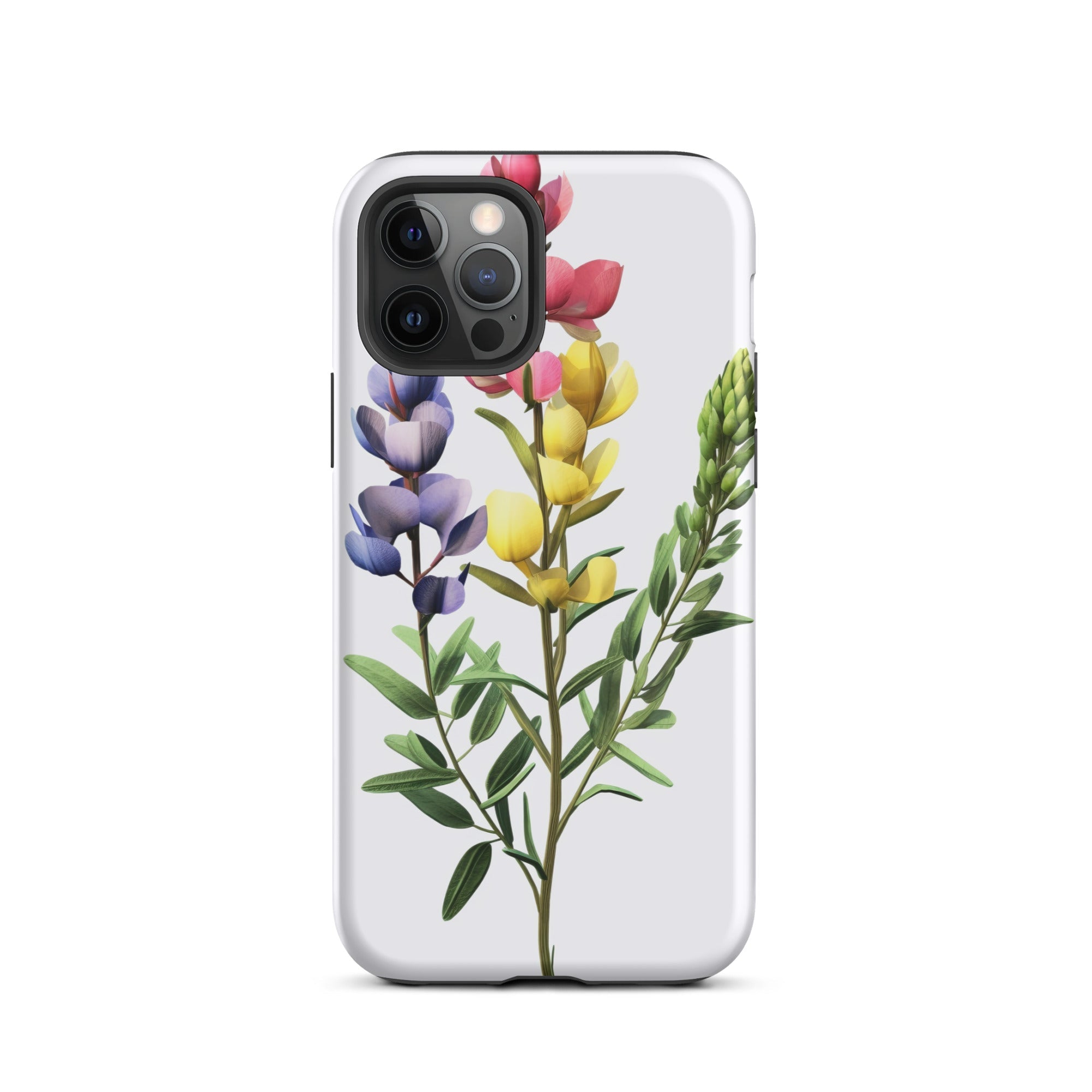 Baptisia Three Flower iPhone Case by Visual Verse - Image 12