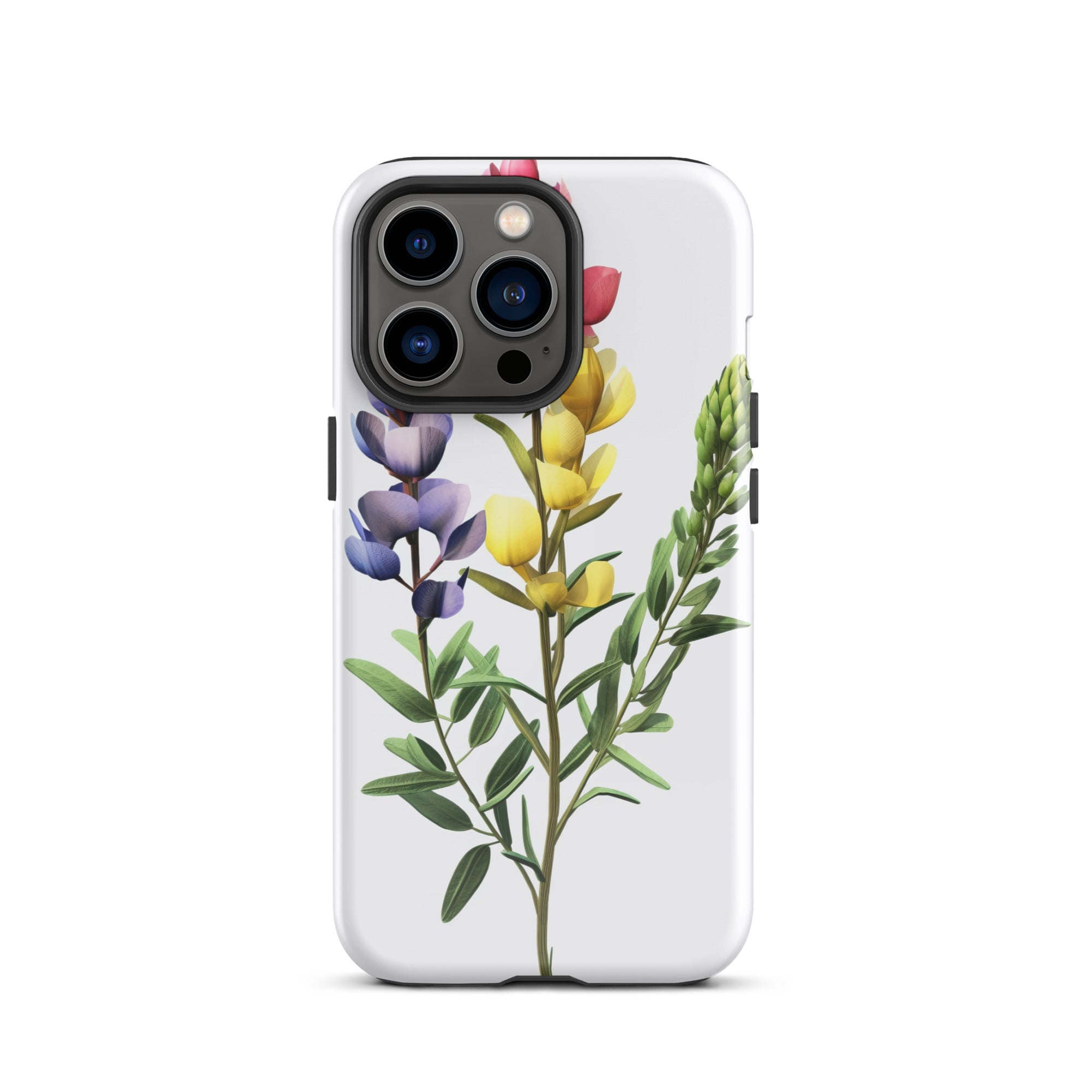 Baptisia Three Flower iPhone Case by Visual Verse - Image 19