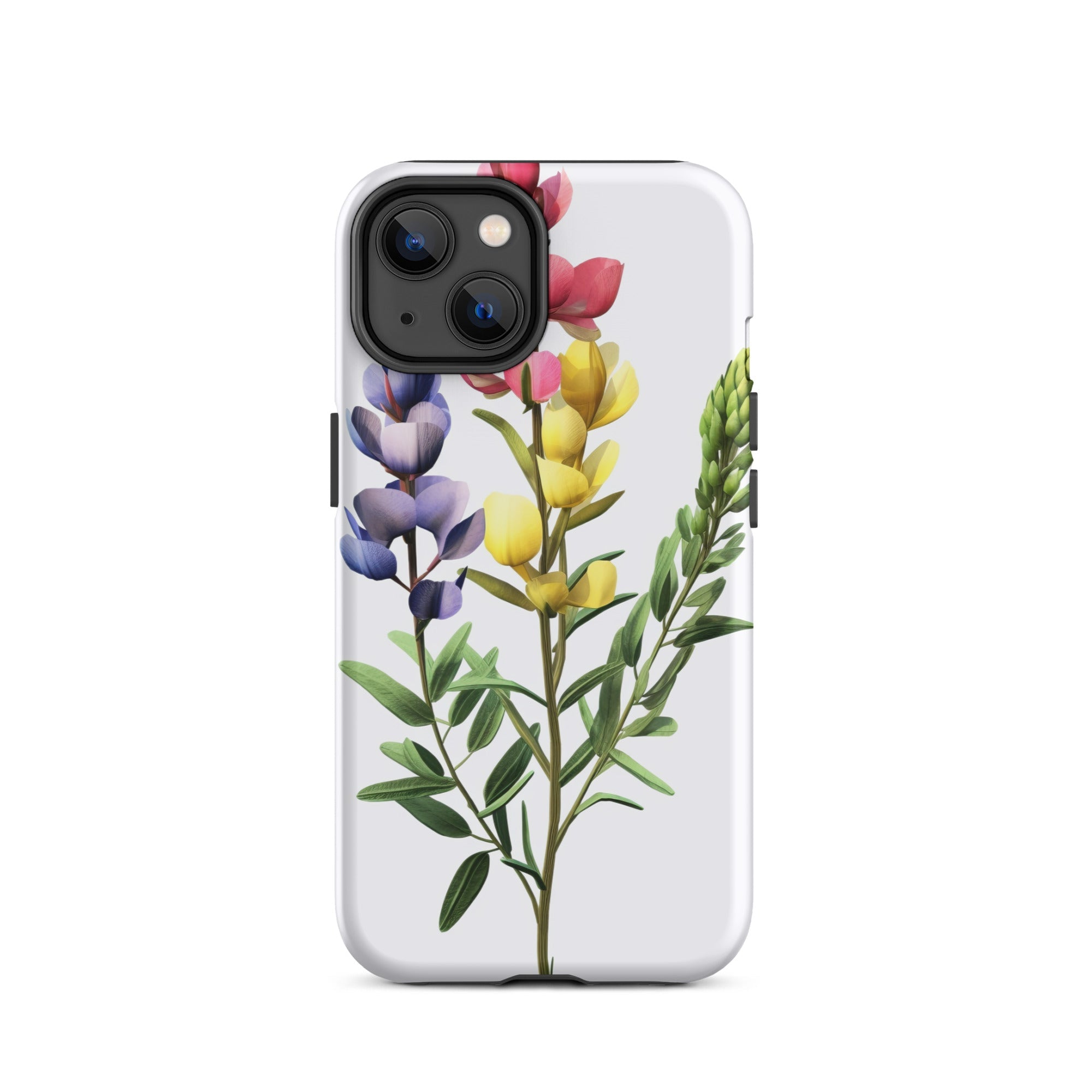 Baptisia Three Flower iPhone Case by Visual Verse - Image 24