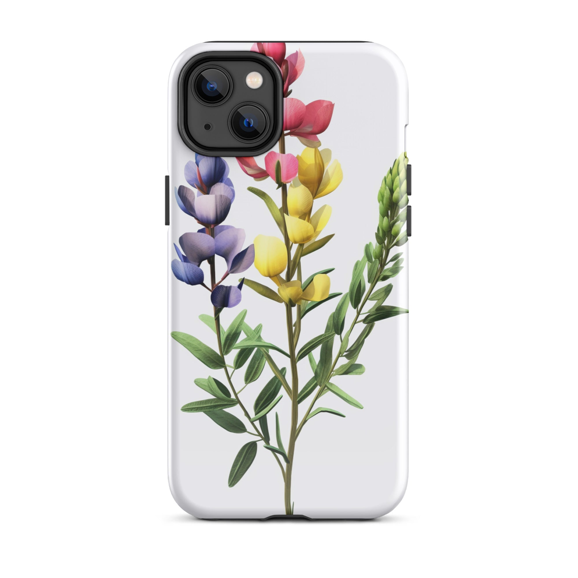 Baptisia Three Flower iPhone Case by Visual Verse - Image 25