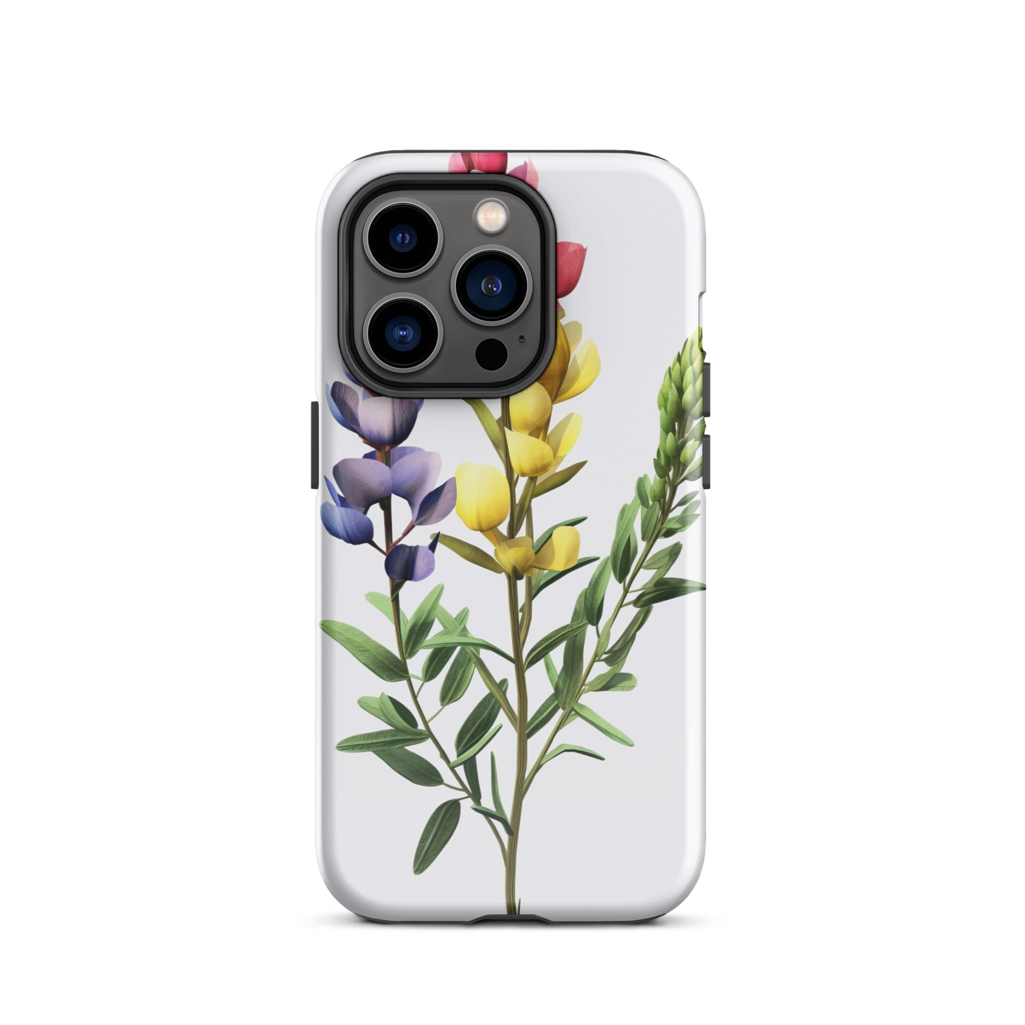 Baptisia Three Flower iPhone Case by Visual Verse - Image 27