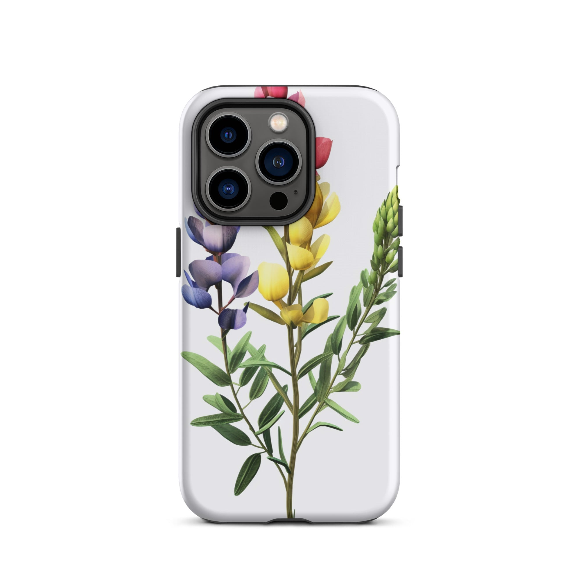 Baptisia Three Flower iPhone Case by Visual Verse - Image 28