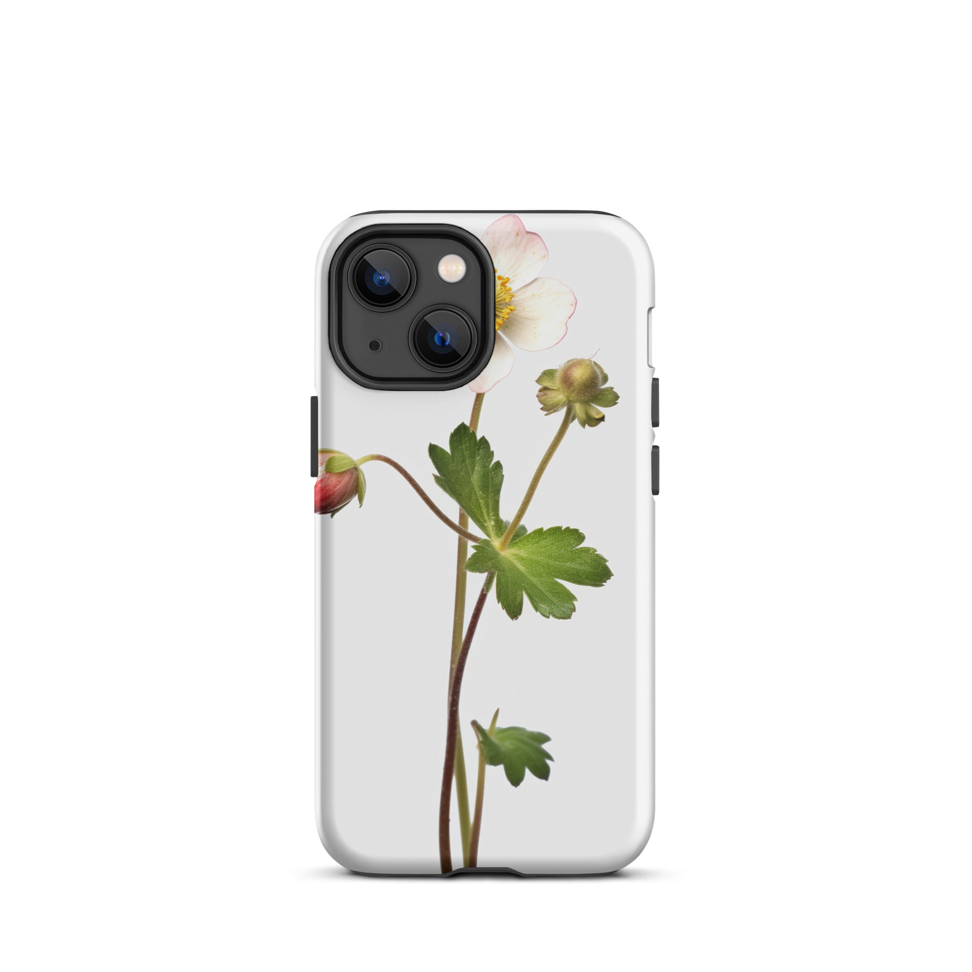 Barren Strawberry Flower iPhone Case by Visual Verse - Image 16