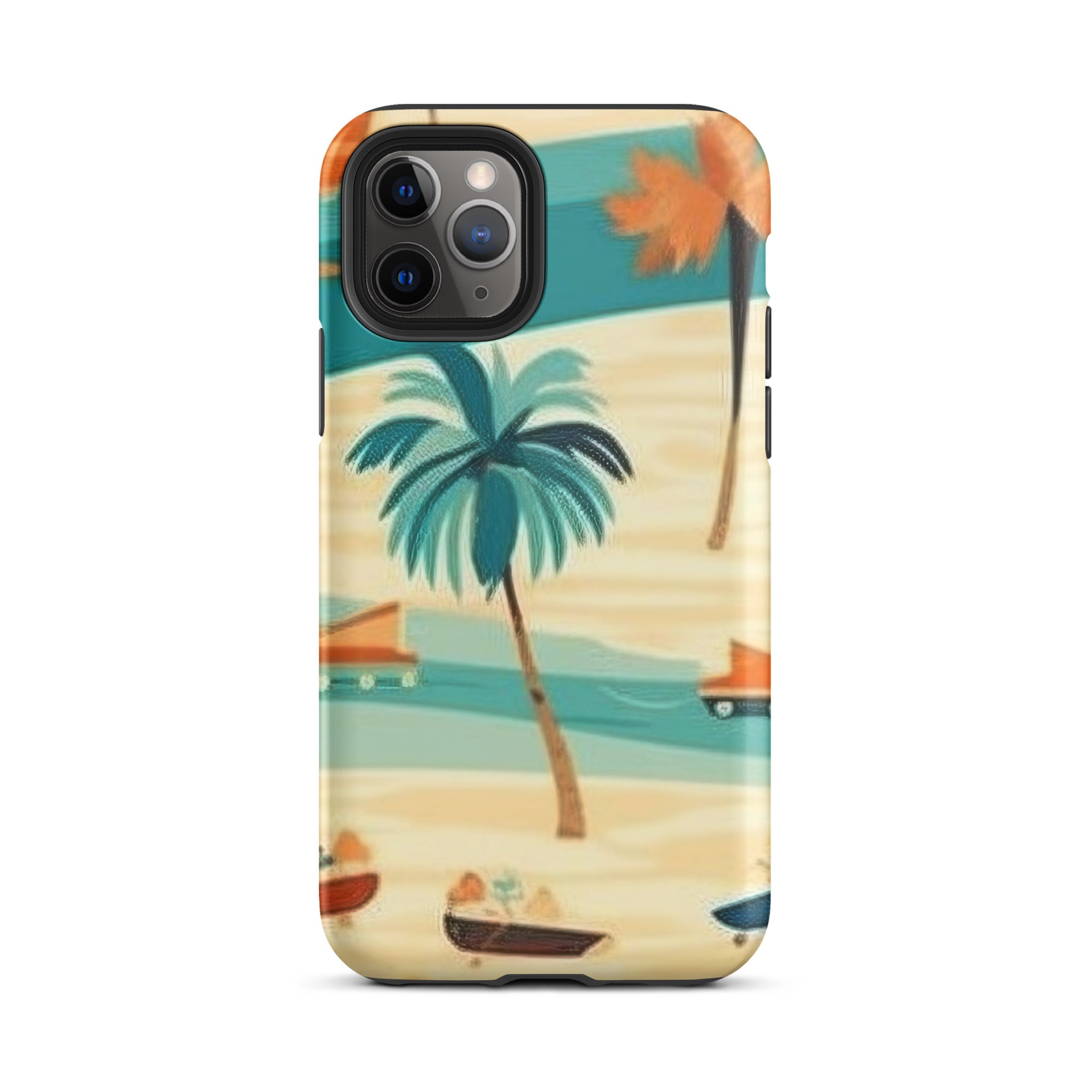 Beach Scenes Print iPhone Case by Visual Verse - Image 3