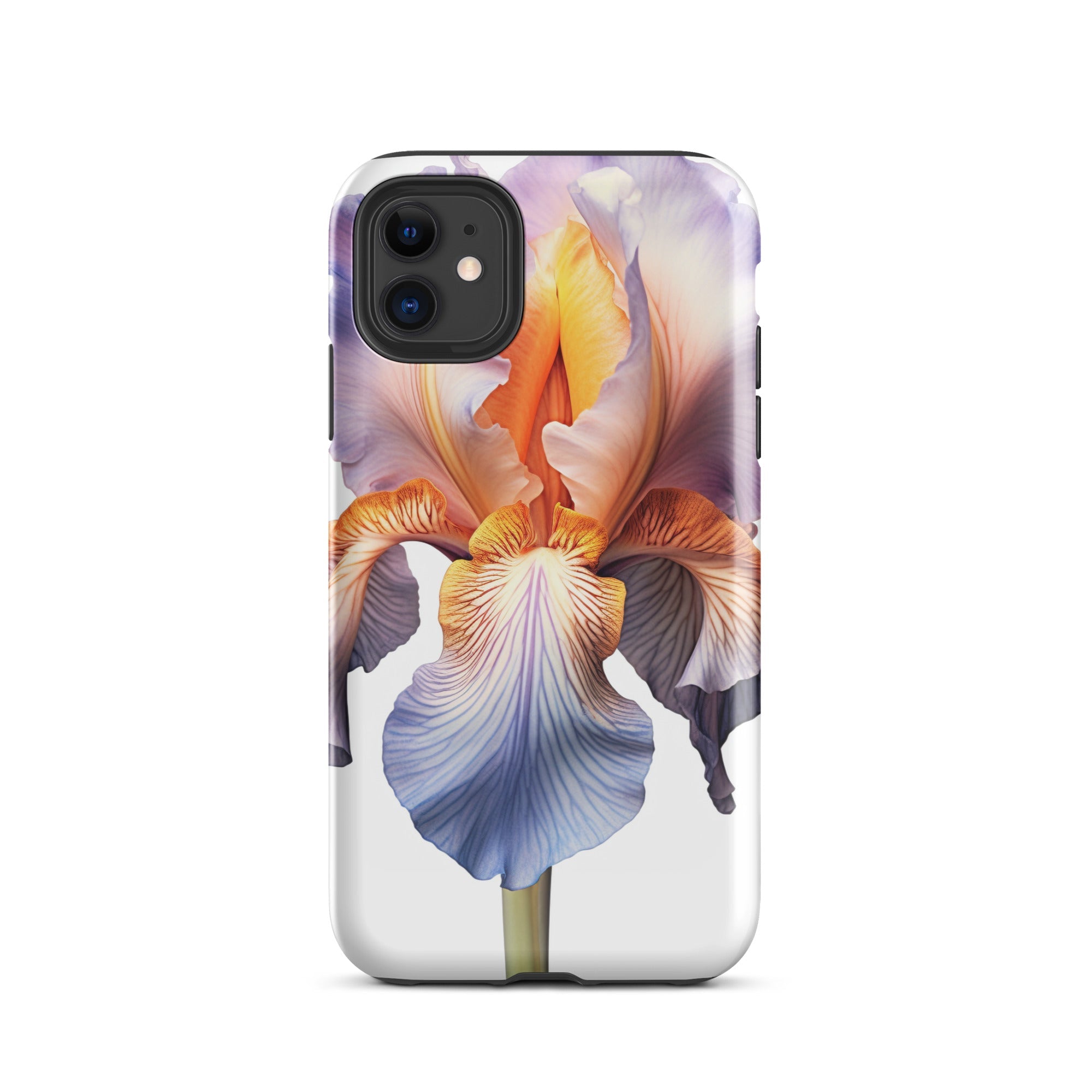 Bearded Iris Flower iPhone Case by Visual Verse - Image 1