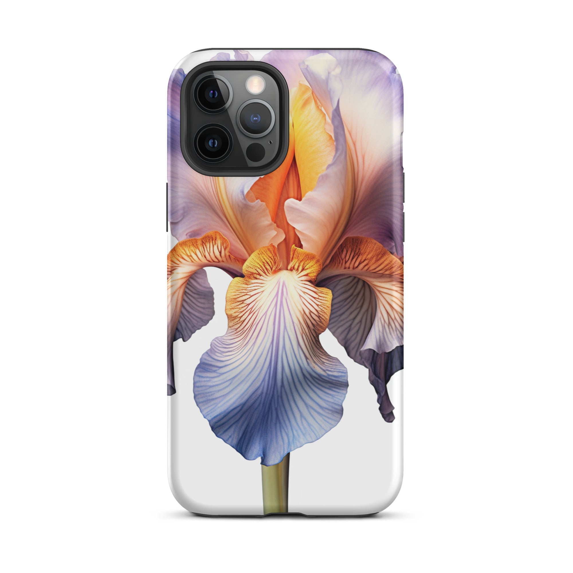 Bearded Iris Flower iPhone Case by Visual Verse - Image 14