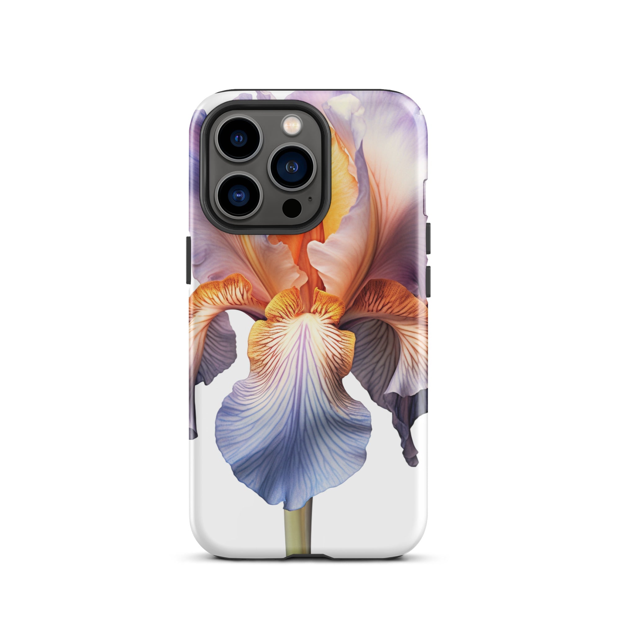 Bearded Iris Flower iPhone Case by Visual Verse - Image 19