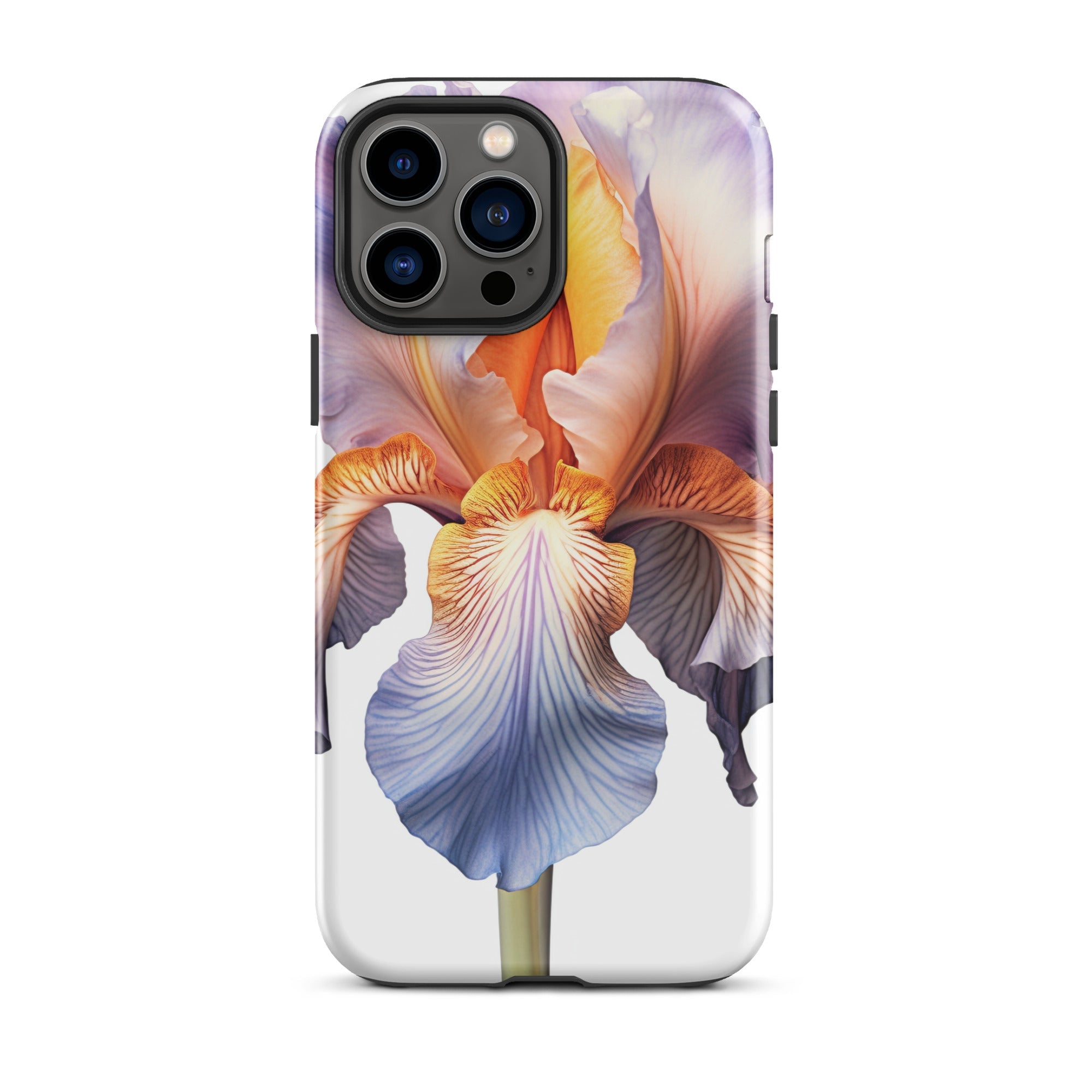Bearded Iris Flower iPhone Case by Visual Verse - Image 21
