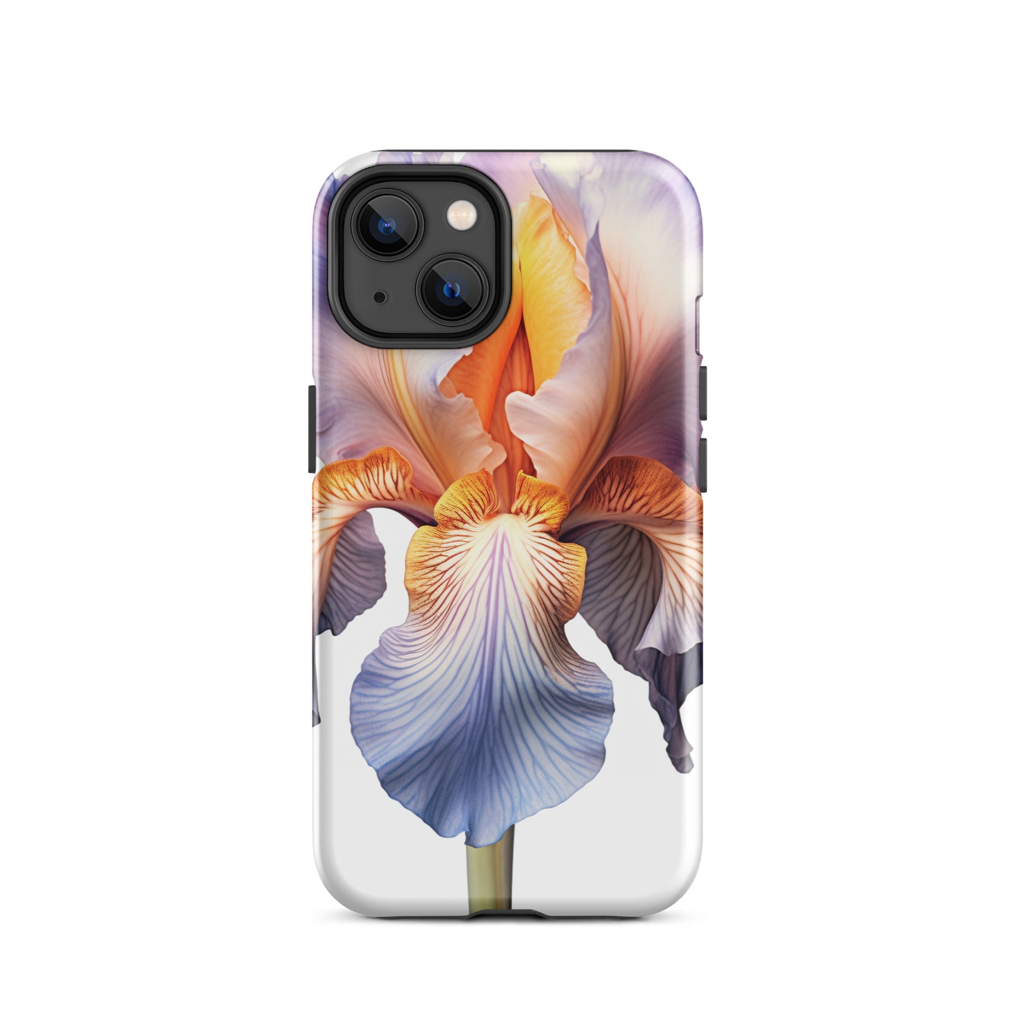 Bearded Iris Flower iPhone Case by Visual Verse - Image 23