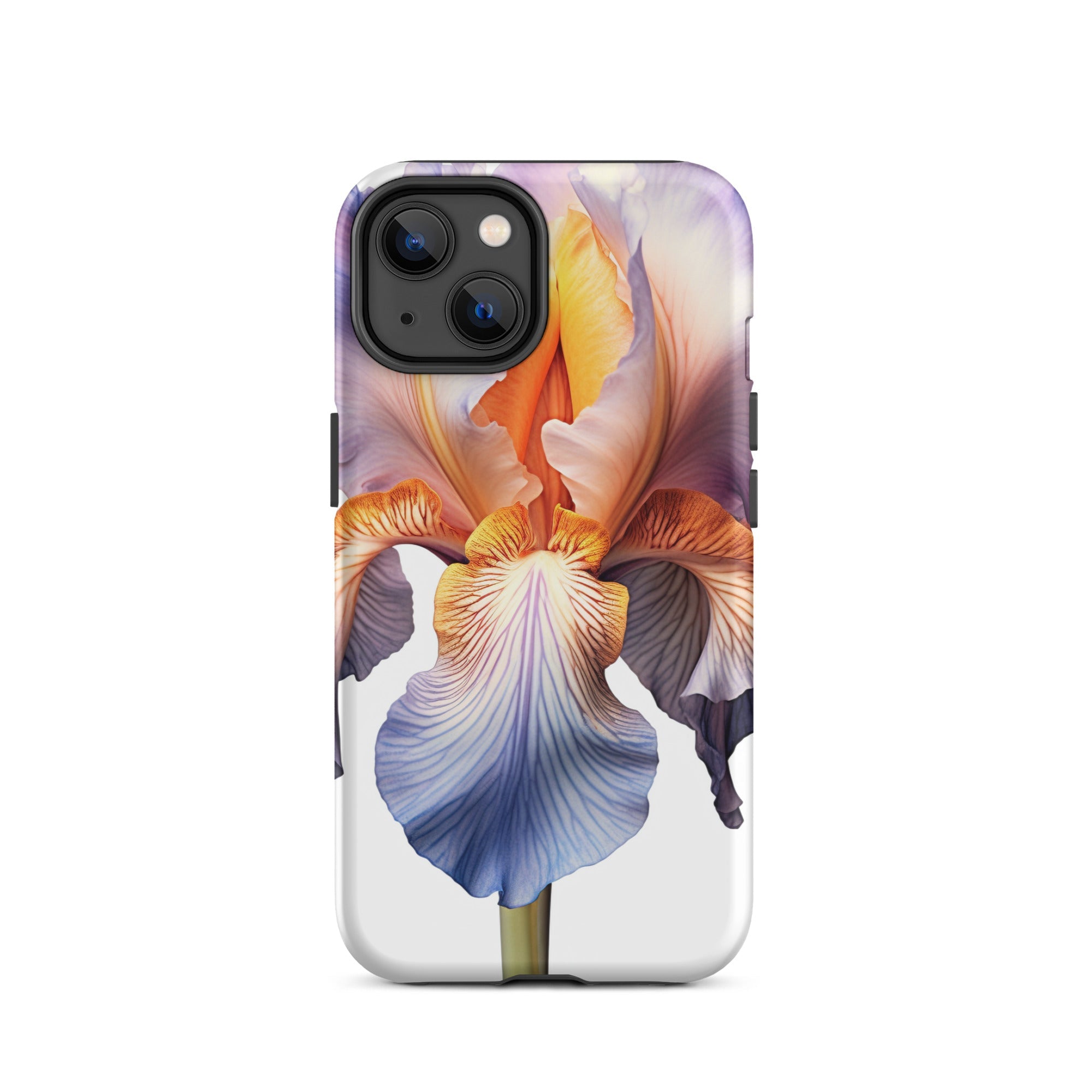 Bearded Iris Flower iPhone Case by Visual Verse - Image 24