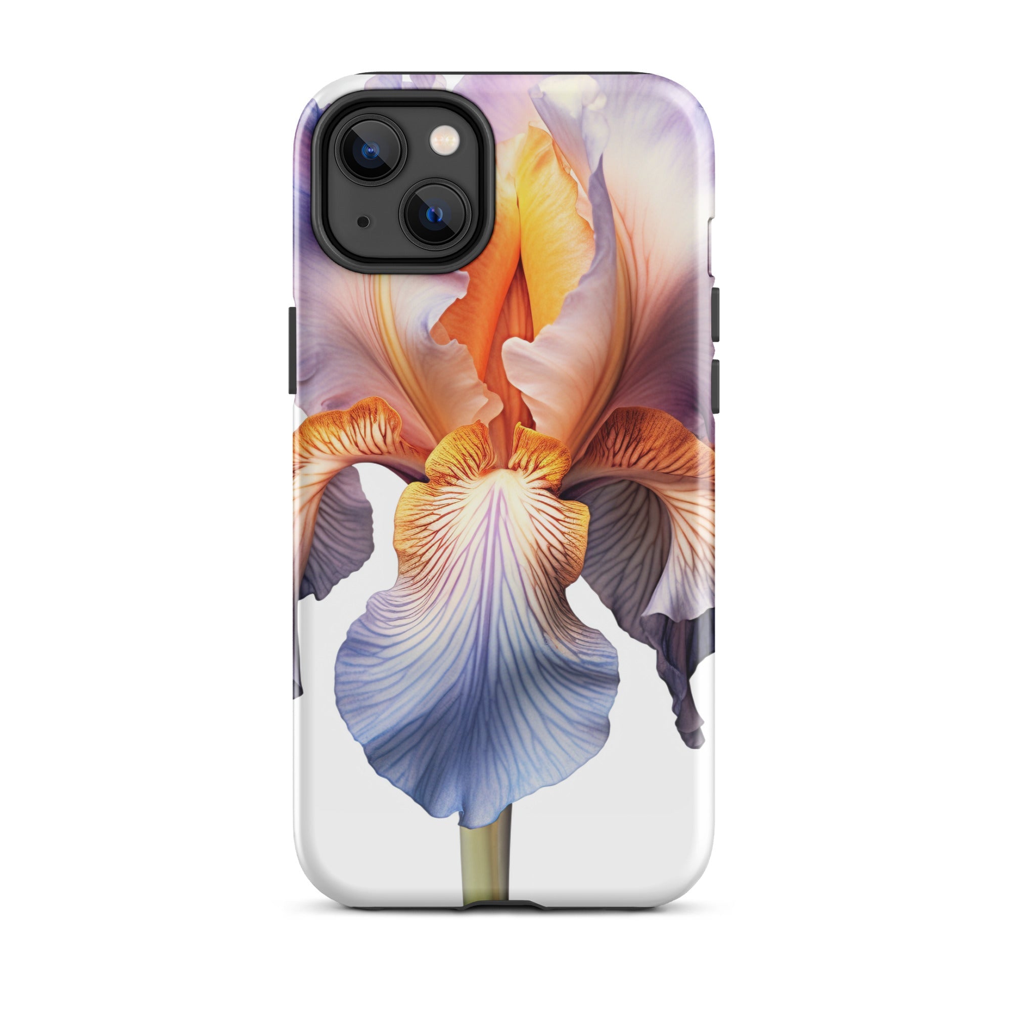 Bearded Iris Flower iPhone Case by Visual Verse - Image 25