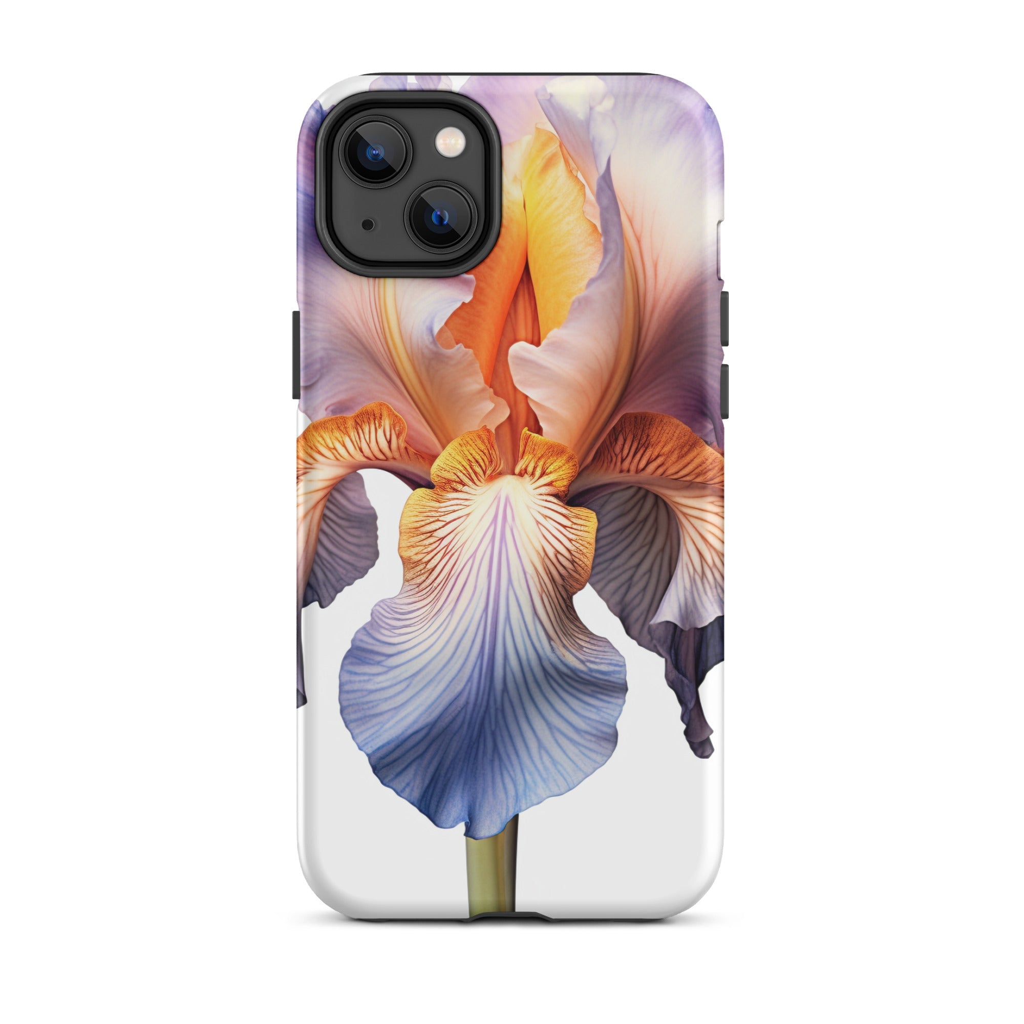 Bearded Iris Flower iPhone Case by Visual Verse - Image 26