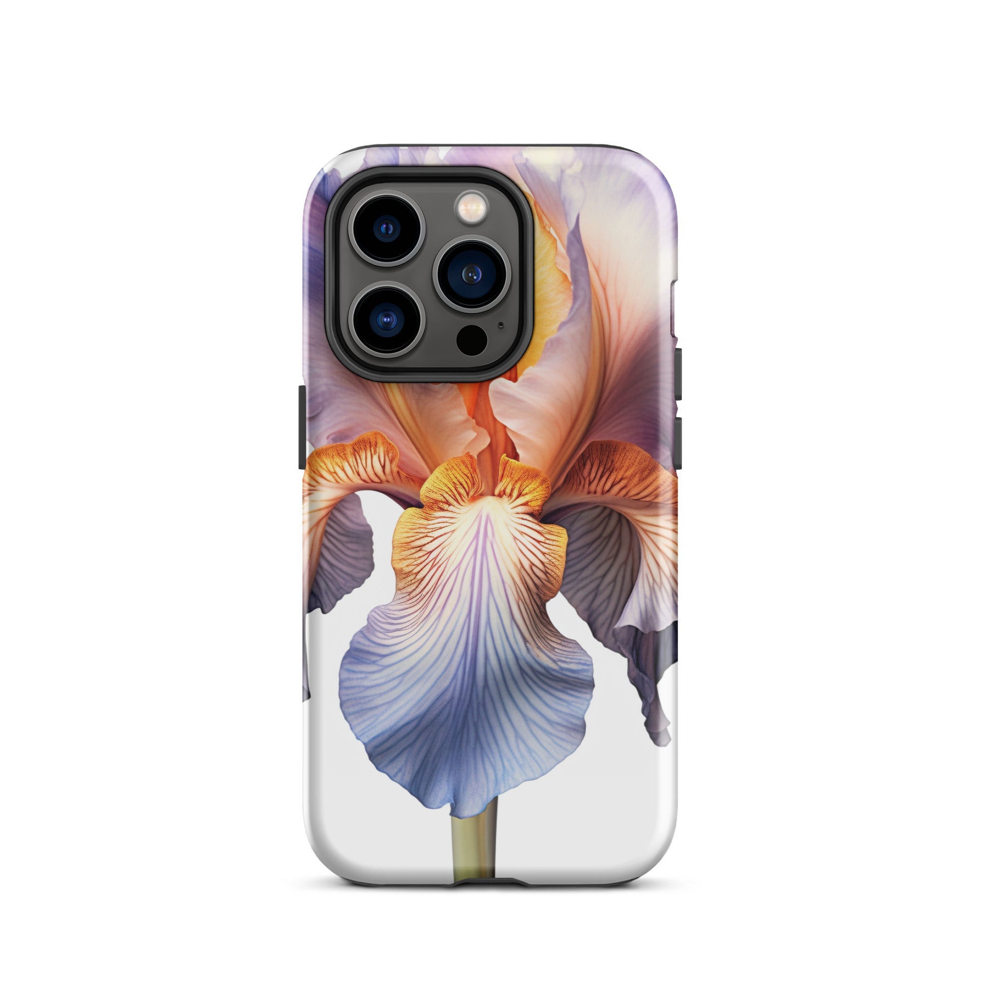 Bearded Iris Flower iPhone Case by Visual Verse - Image 27