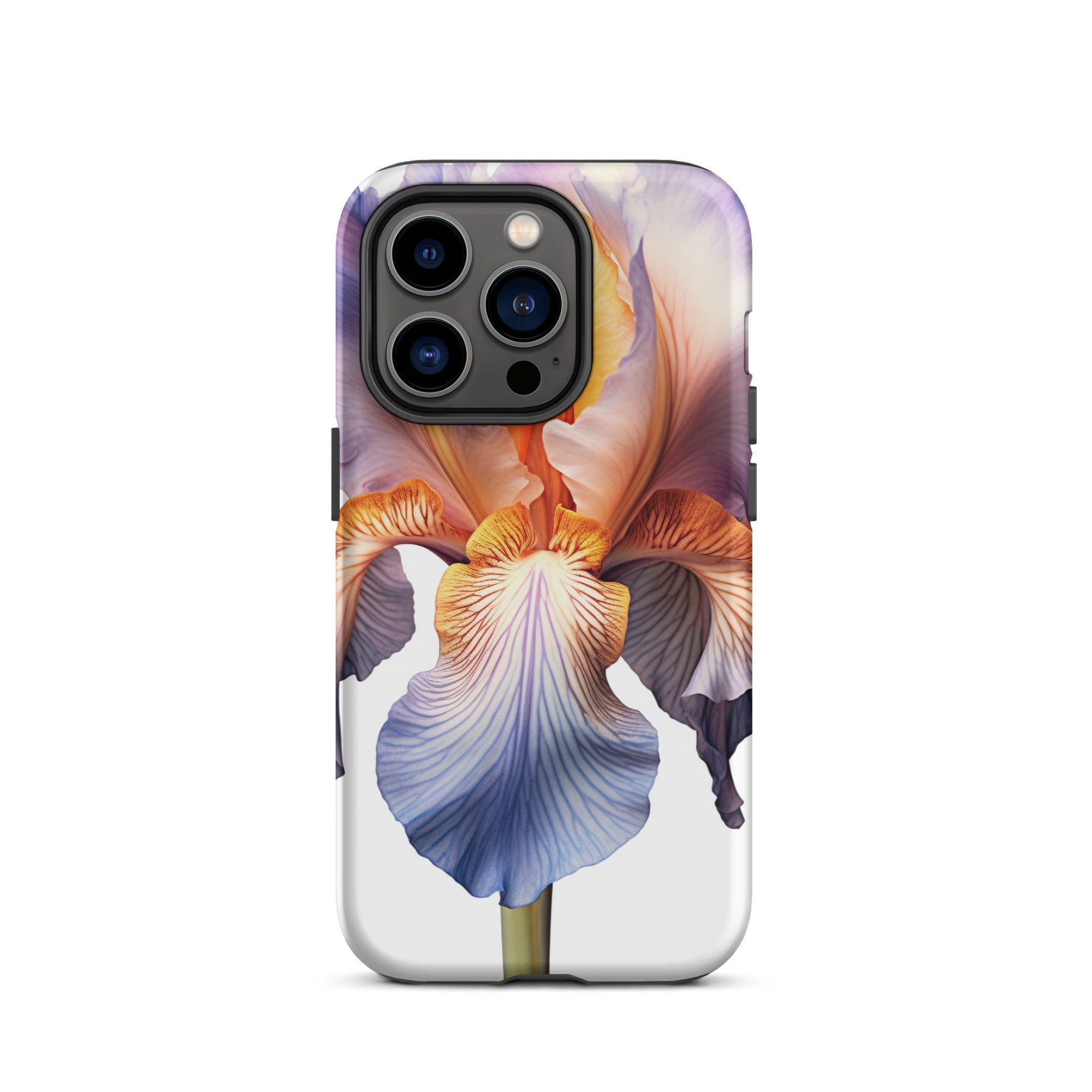 Bearded Iris Flower iPhone Case by Visual Verse - Image 28