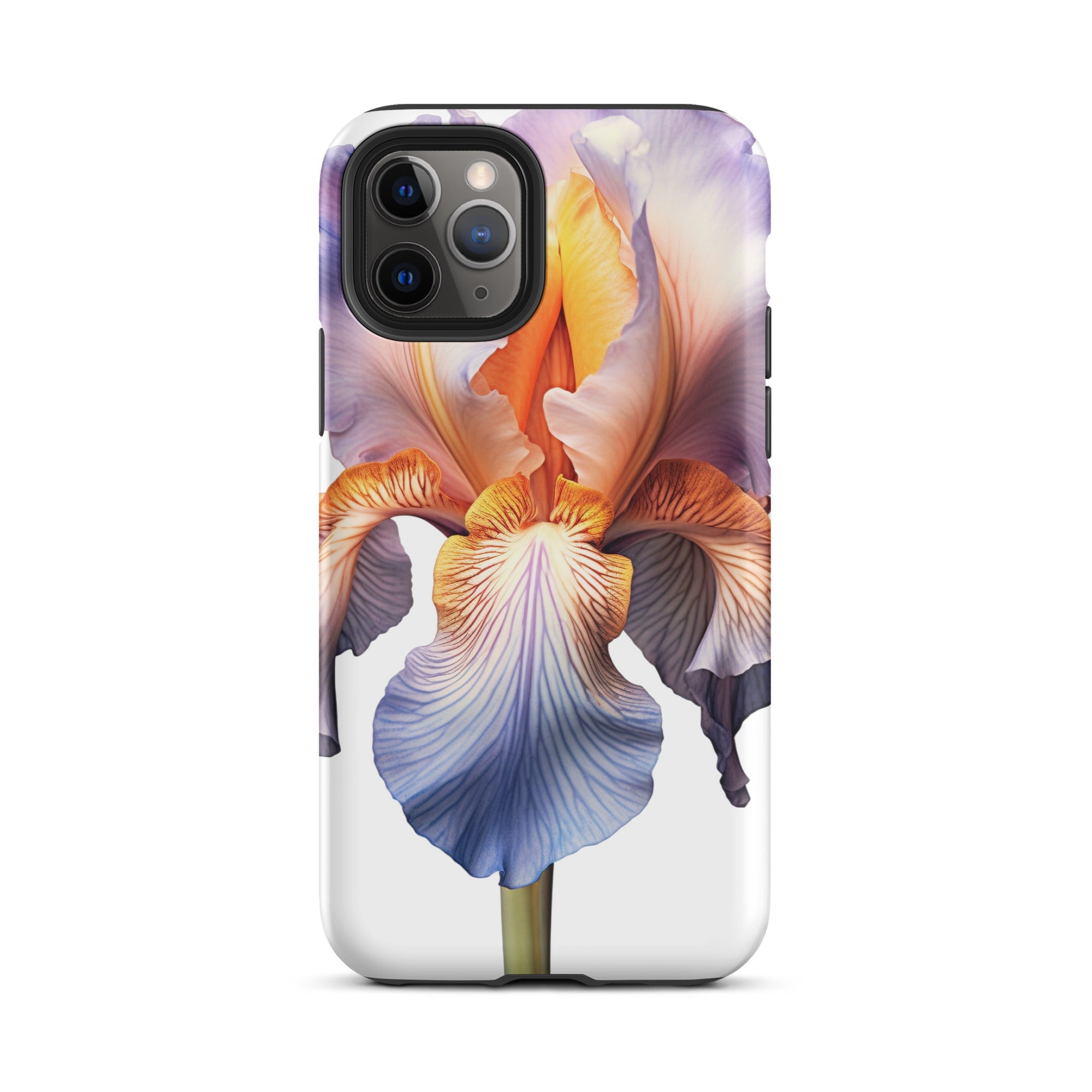 Bearded Iris Flower iPhone Case by Visual Verse - Image 4