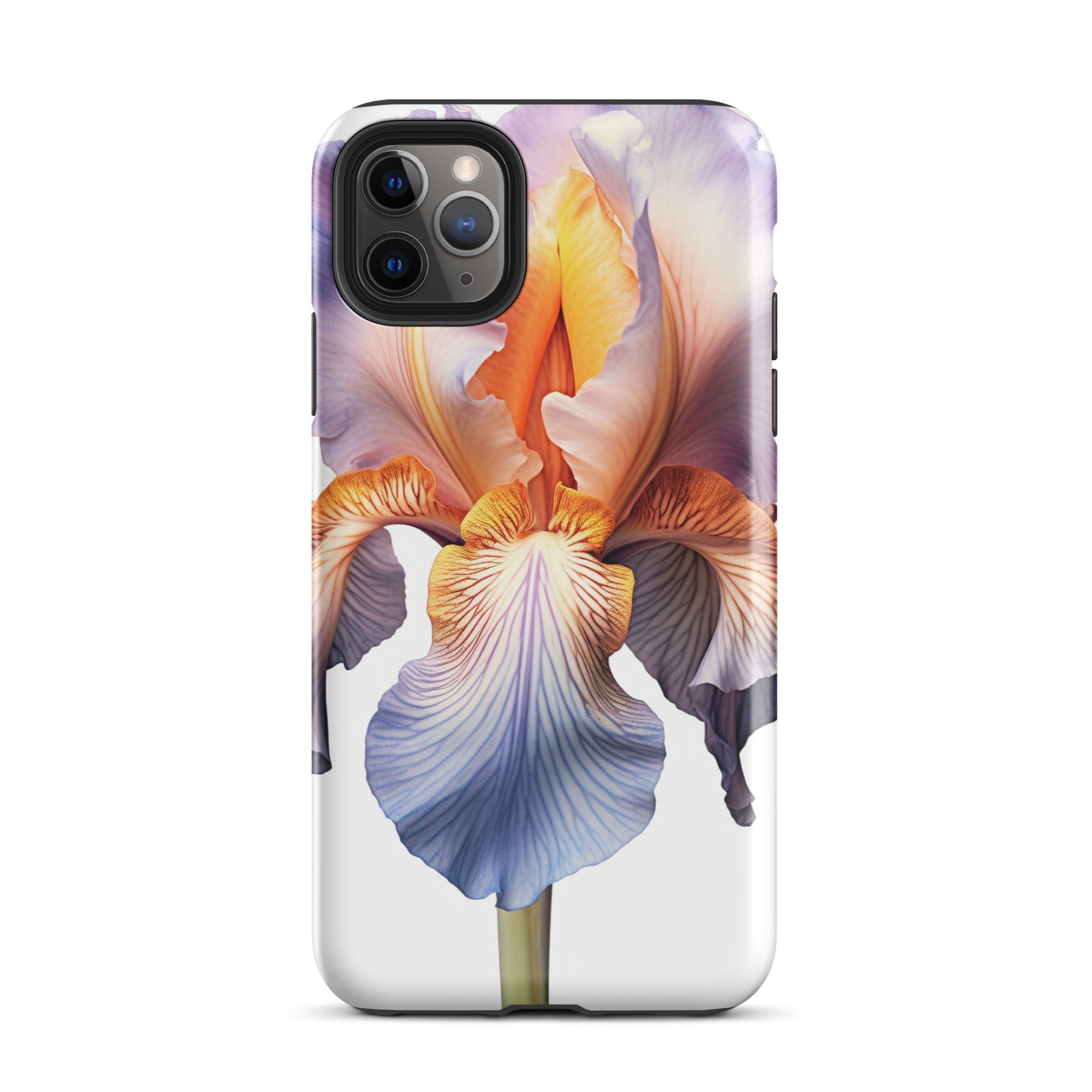 Bearded Iris Flower iPhone Case by Visual Verse - Image 5