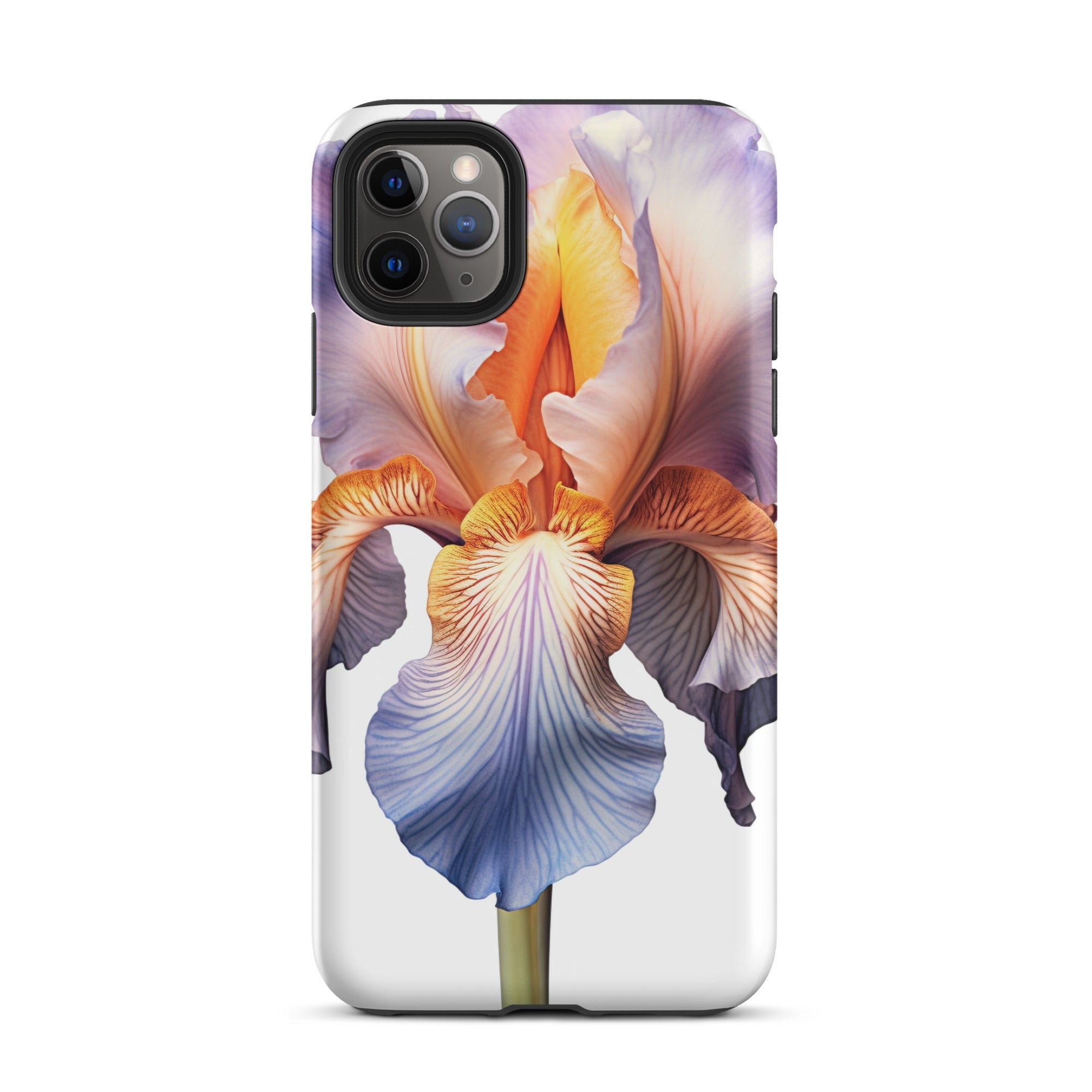 Bearded Iris Flower iPhone Case by Visual Verse - Image 6