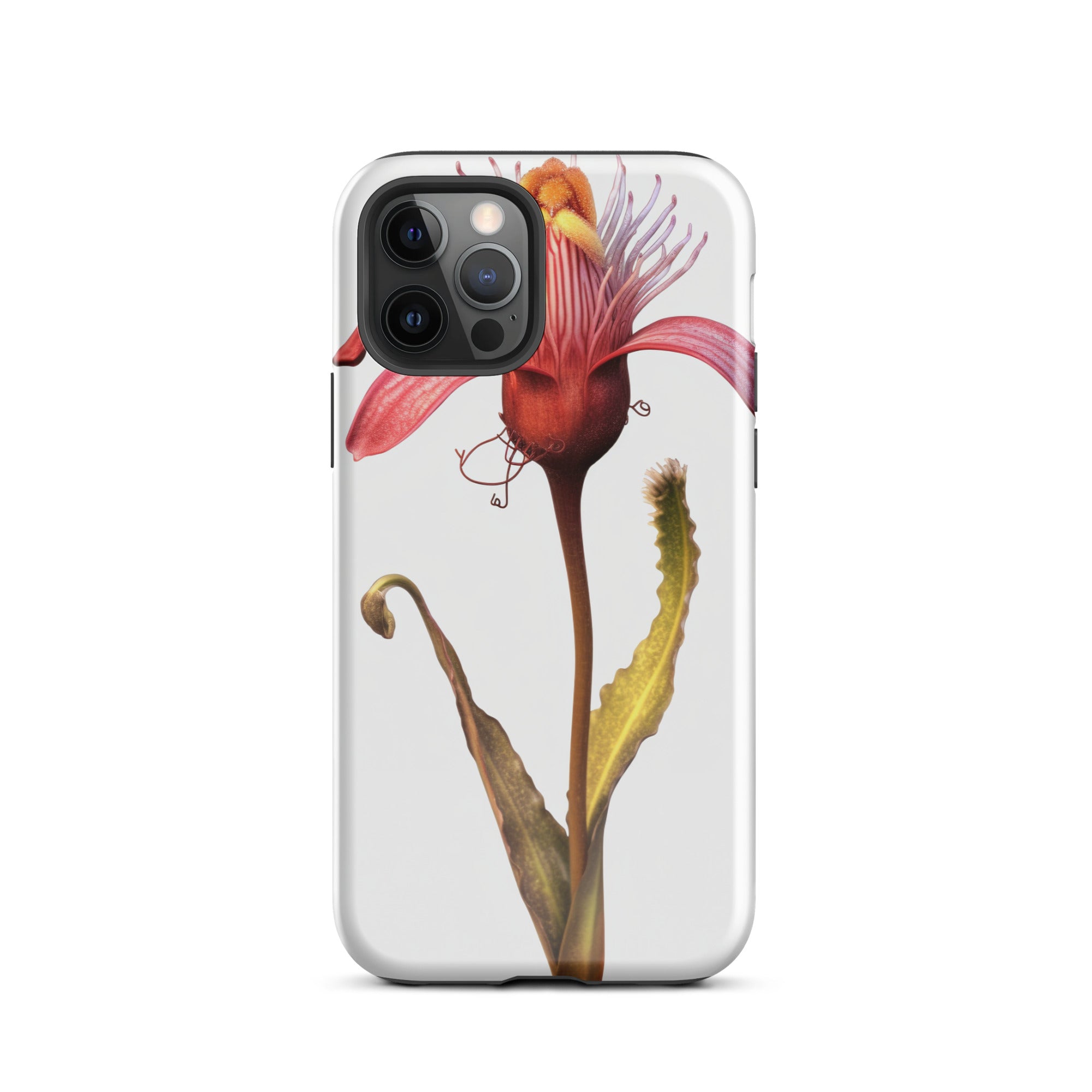 Bearded Tongue Flower iPhone Case by Visual Verse - Image 11