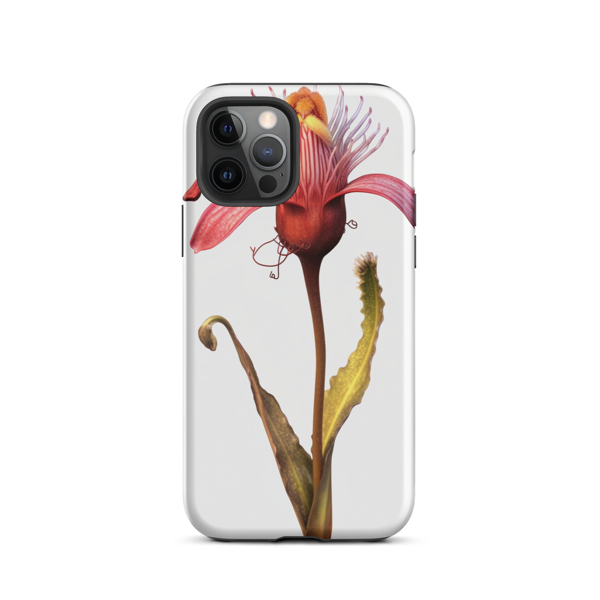 Bearded Tongue Flower iPhone Case by Visual Verse - Image 12