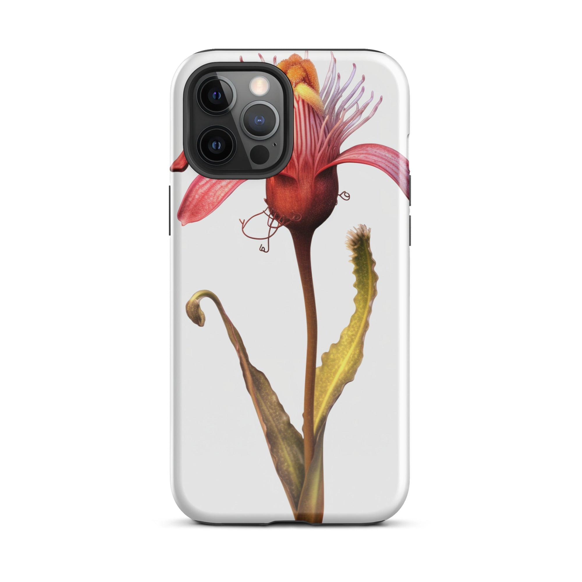 Bearded Tongue Flower iPhone Case by Visual Verse - Image 13