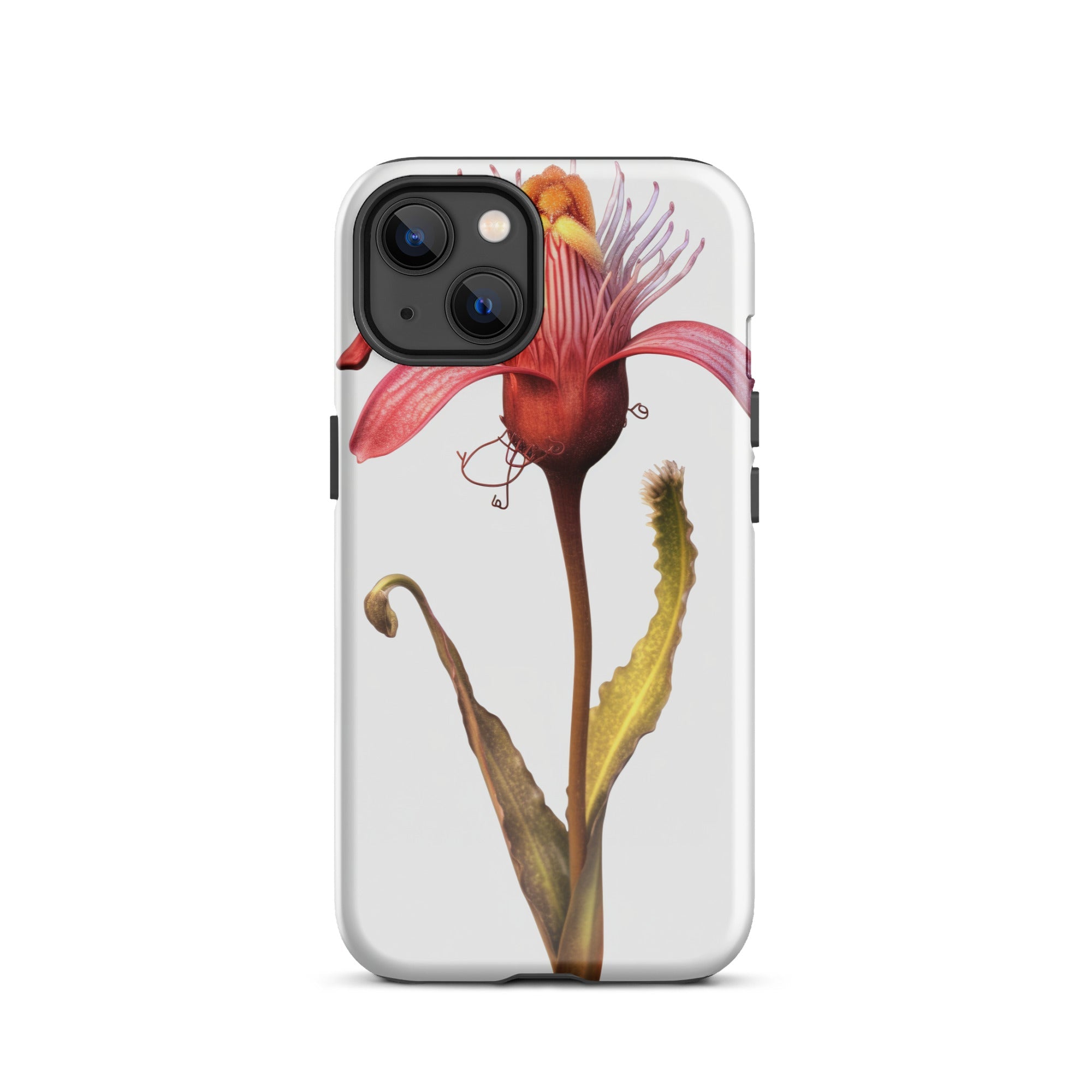 Bearded Tongue Flower iPhone Case by Visual Verse - Image 17