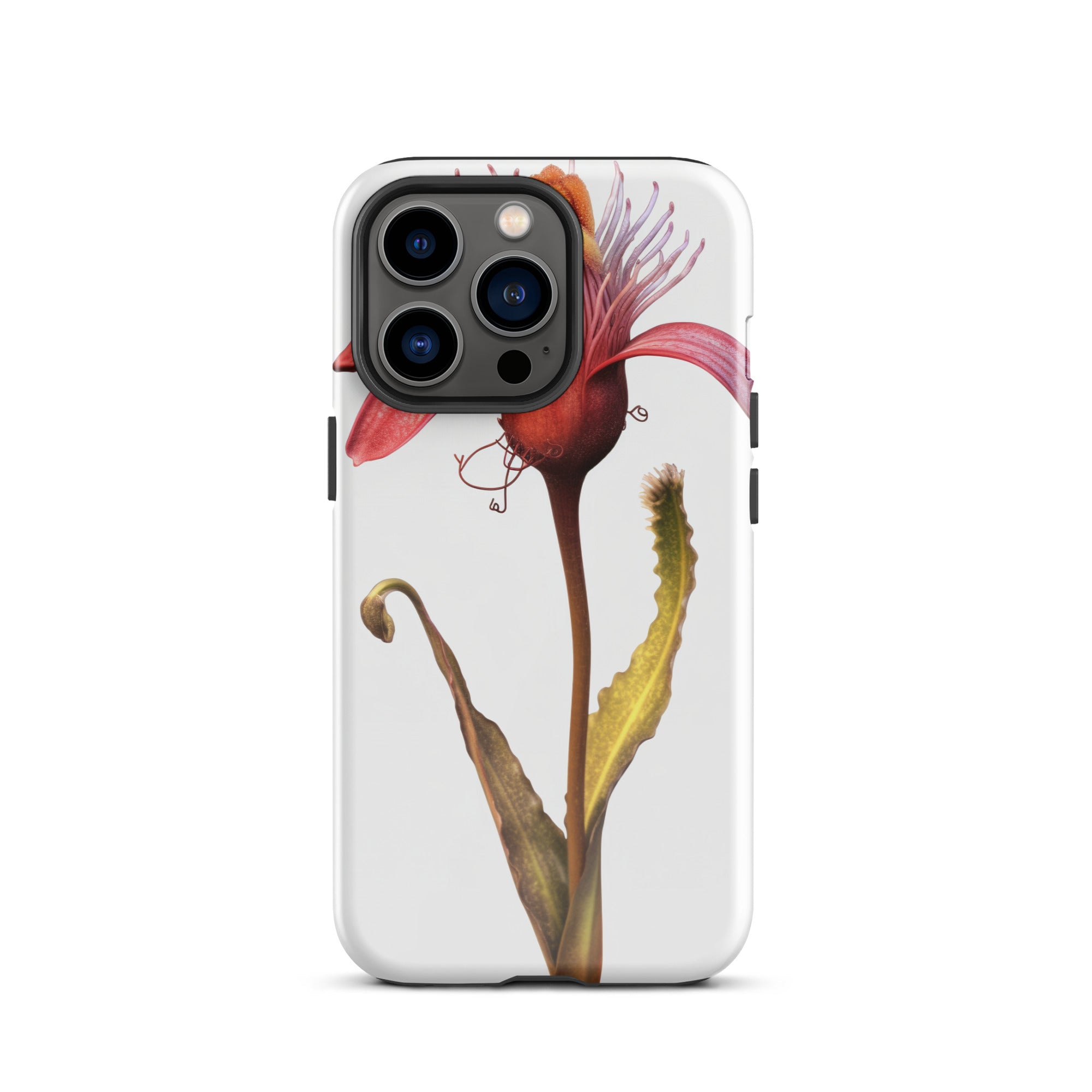 Bearded Tongue Flower iPhone Case by Visual Verse - Image 19