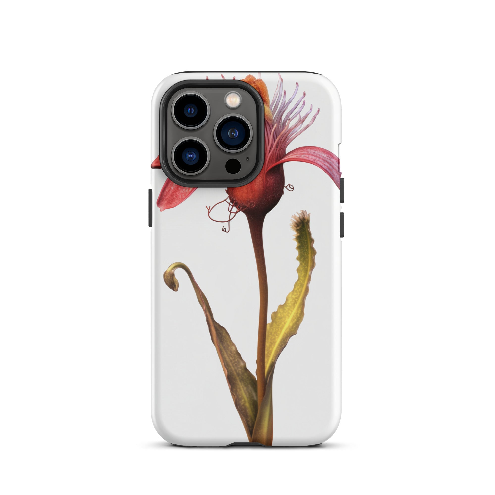 Bearded Tongue Flower iPhone Case by Visual Verse - Image 20