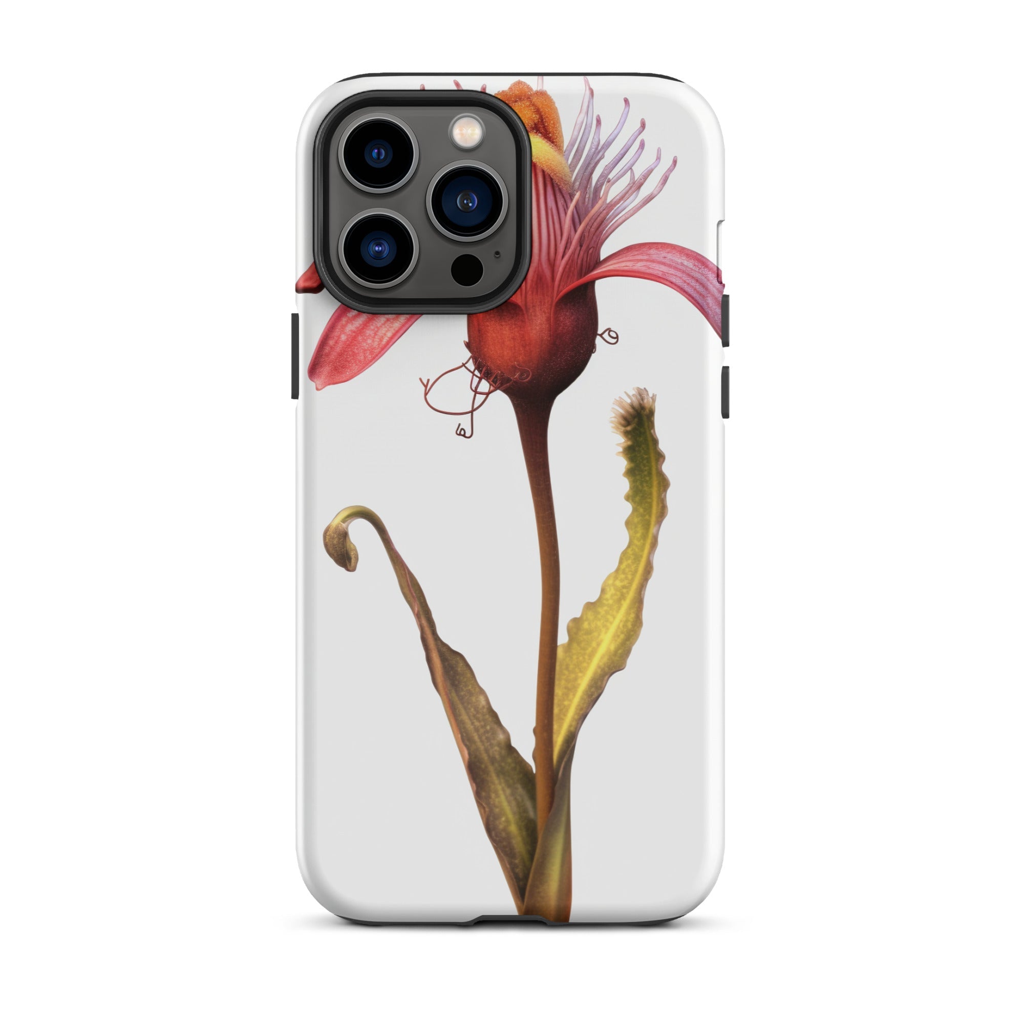 Bearded Tongue Flower iPhone Case by Visual Verse - Image 22