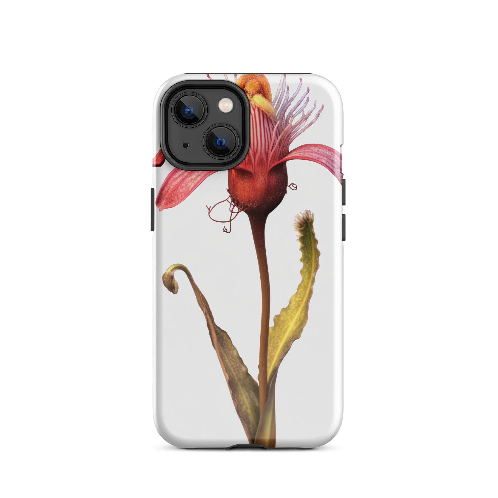 Bearded Tongue Flower iPhone Case by Visual Verse - Image 23