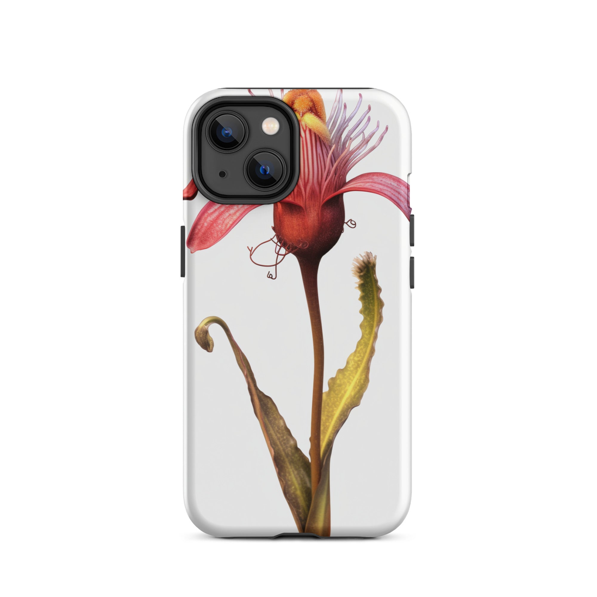 Bearded Tongue Flower iPhone Case by Visual Verse - Image 24