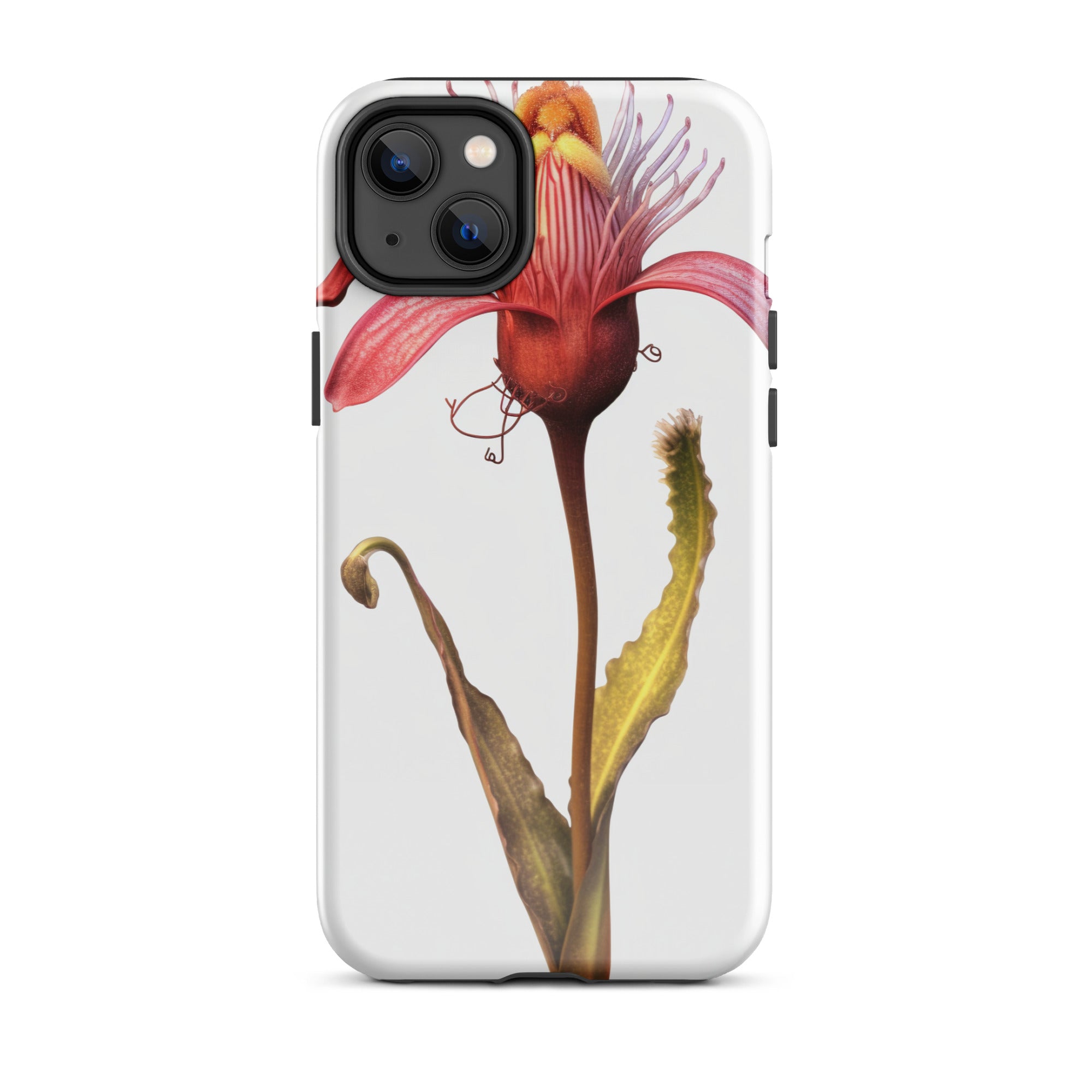 Bearded Tongue Flower iPhone Case by Visual Verse - Image 25