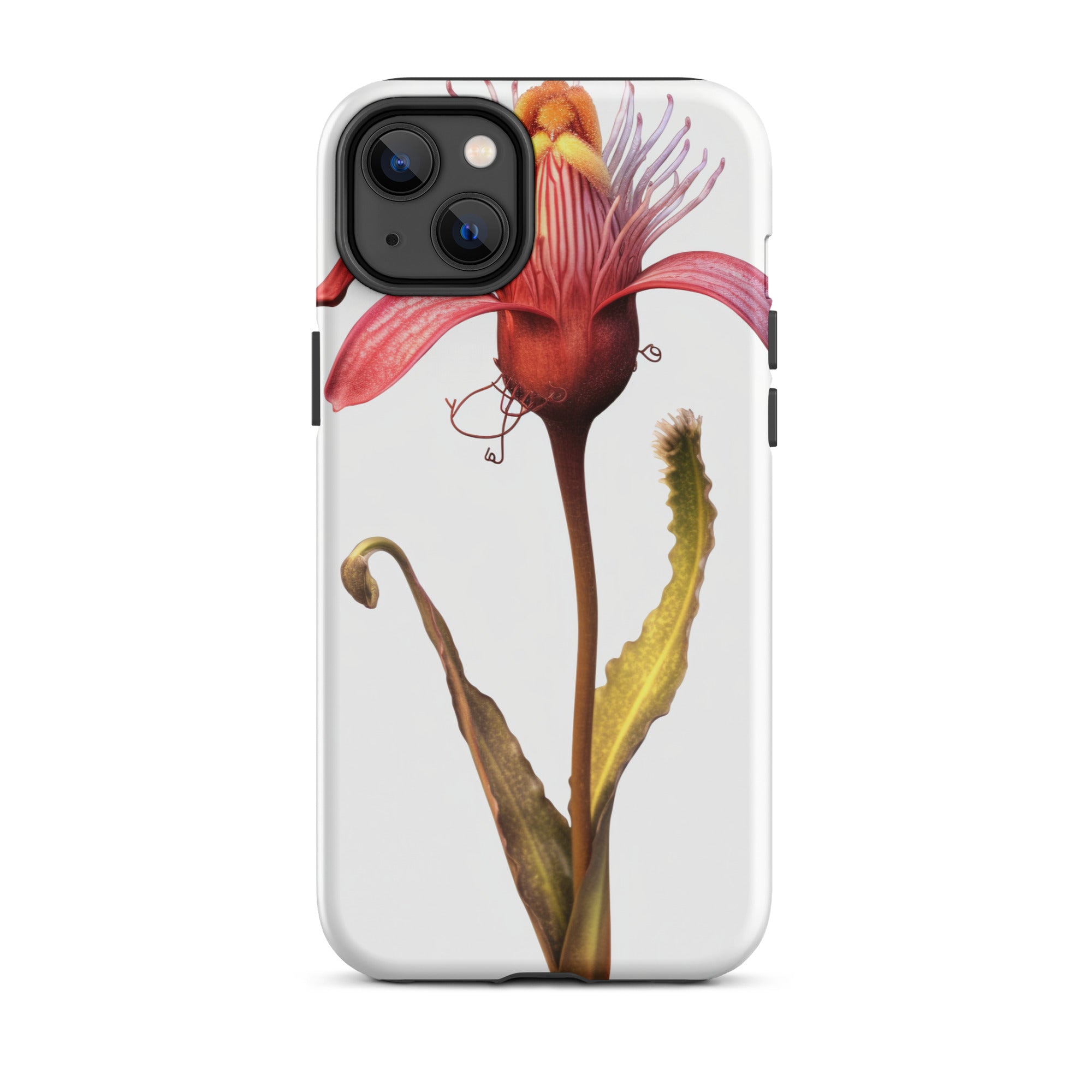 Bearded Tongue Flower iPhone Case by Visual Verse - Image 26
