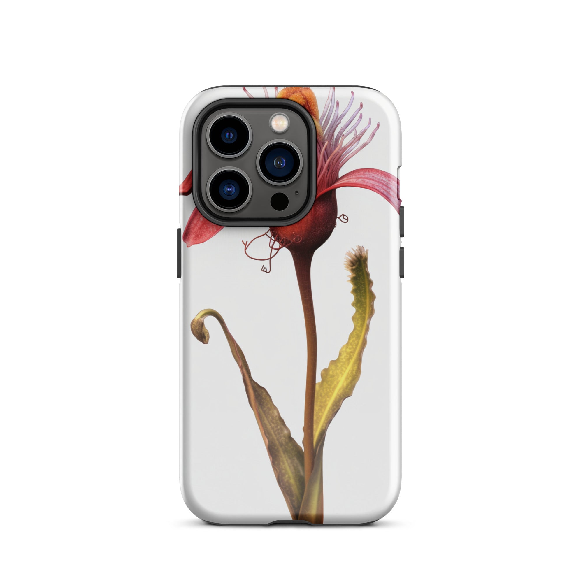 Bearded Tongue Flower iPhone Case by Visual Verse - Image 27