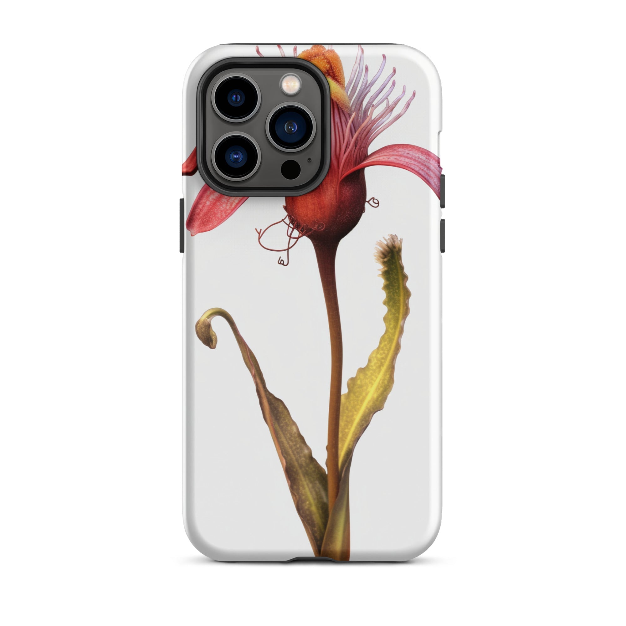 Bearded Tongue Flower iPhone Case by Visual Verse - Image 30