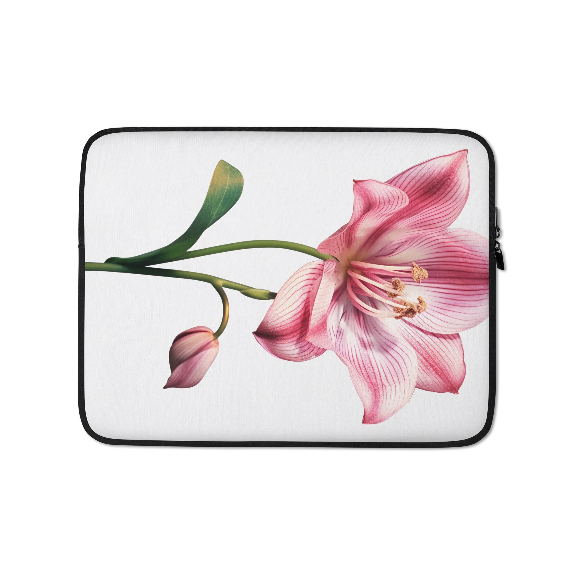Beauty of Livermere Flower Laptop Sleeve by Visual Verse - Image 2