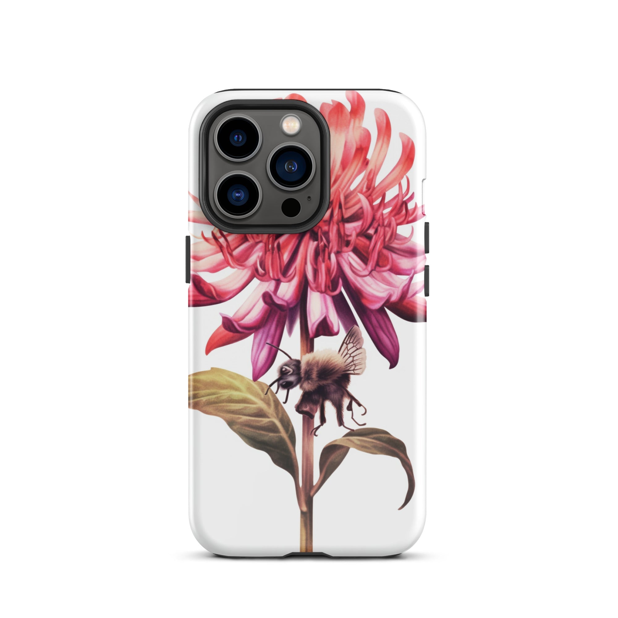Bee Balm Flower iPhone Case by Visual Verse - Image 19