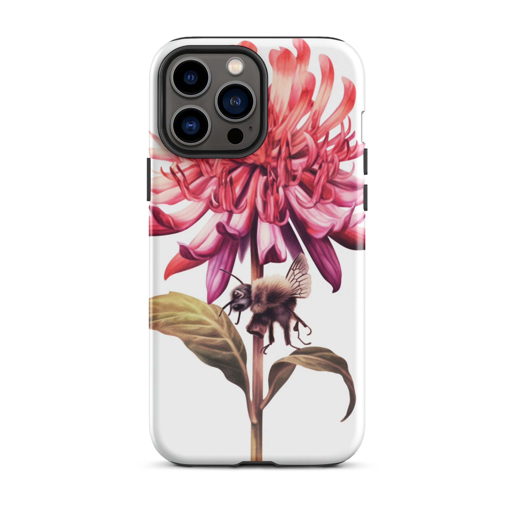 Bee Balm Flower iPhone Case by Visual Verse - Image 21