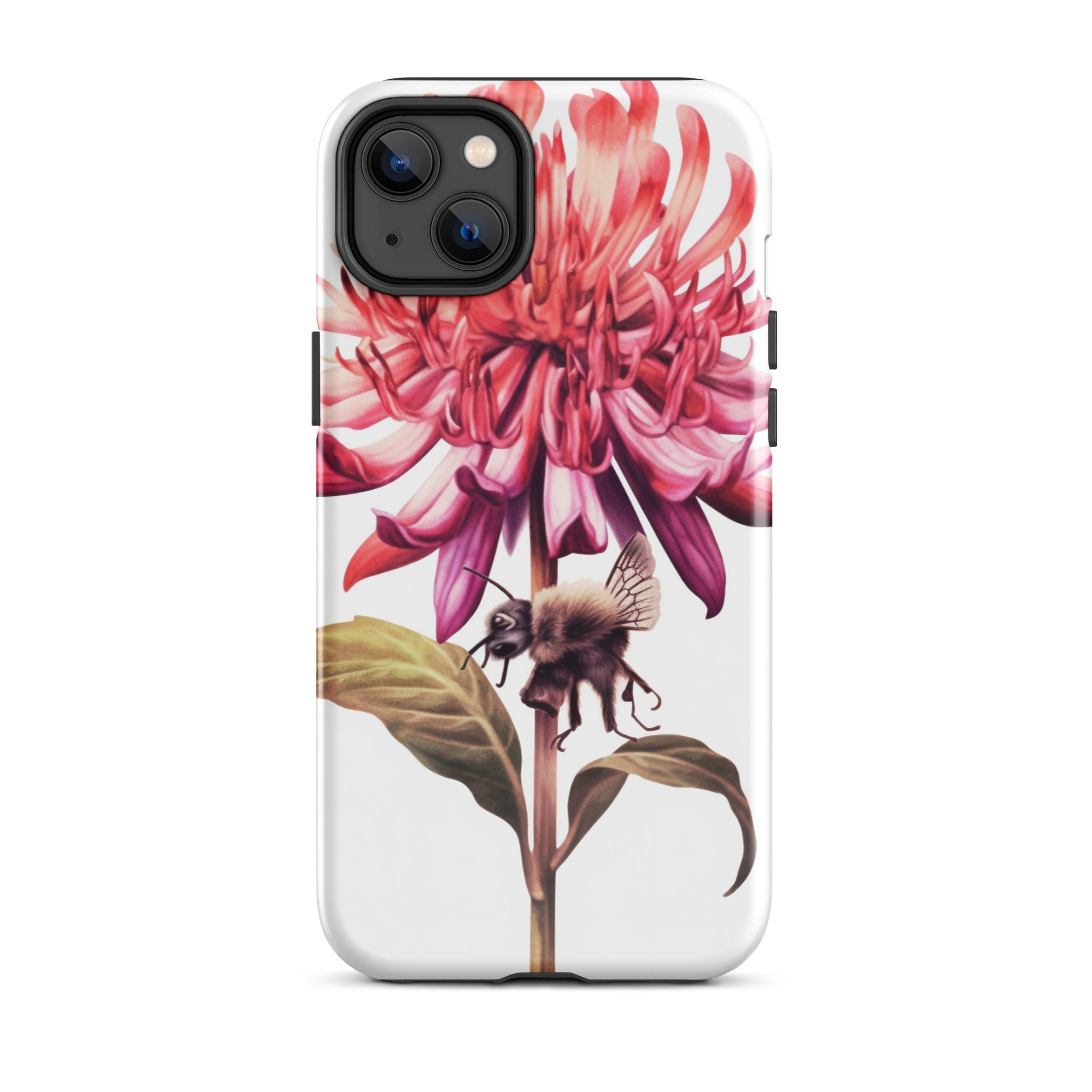 Bee Balm Flower iPhone Case by Visual Verse - Image 25