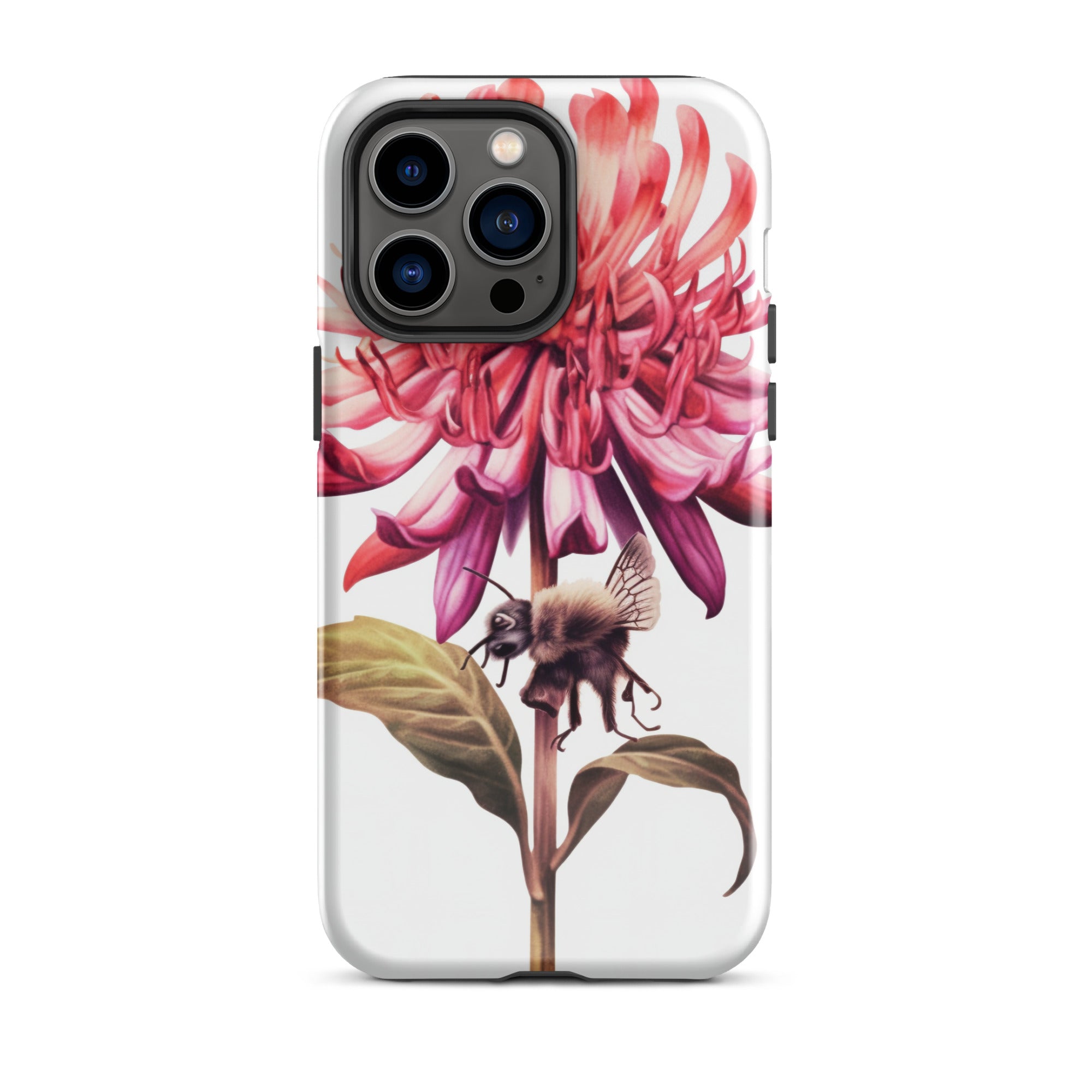 Bee Balm Flower iPhone Case by Visual Verse - Image 29