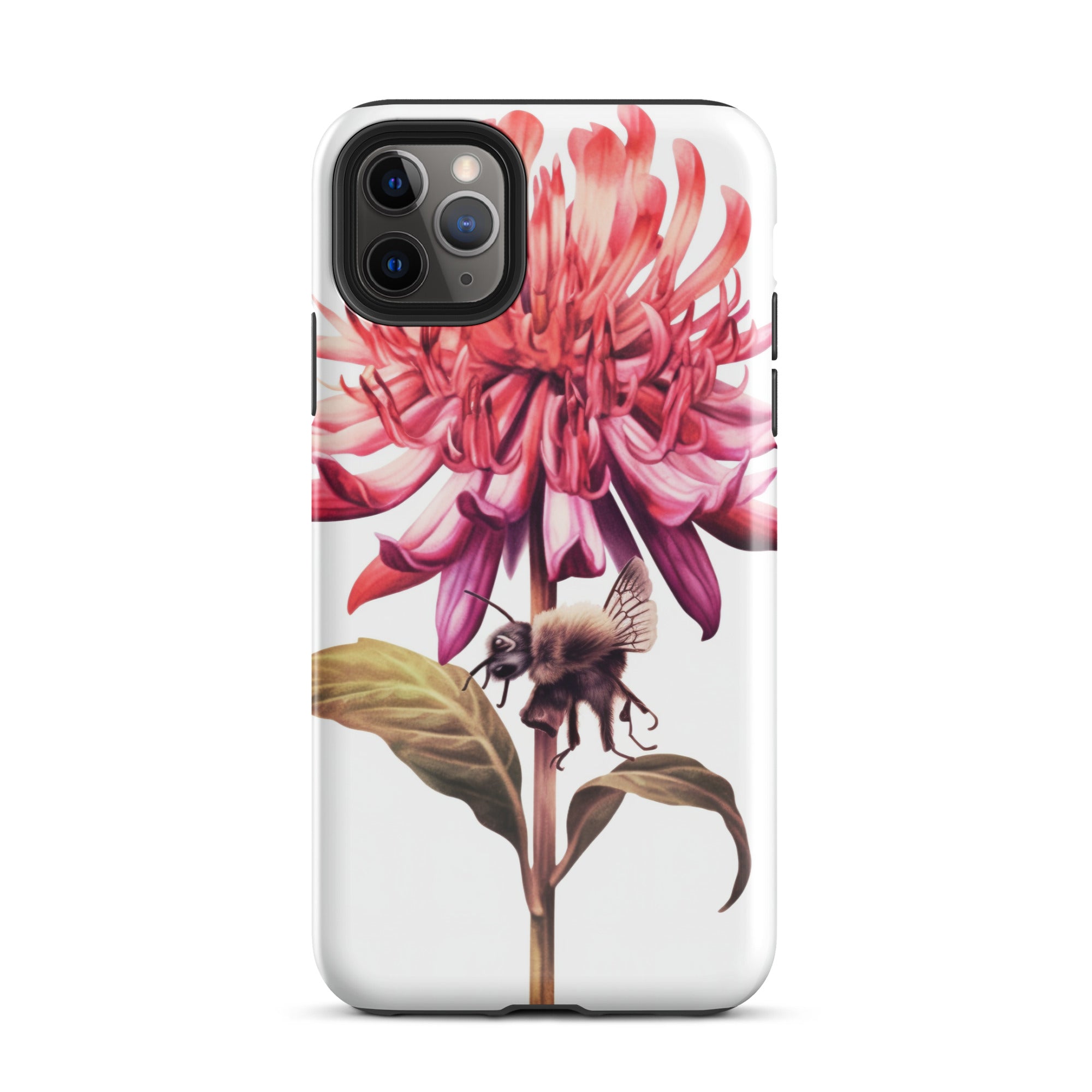 Bee Balm Flower iPhone Case by Visual Verse - Image 5