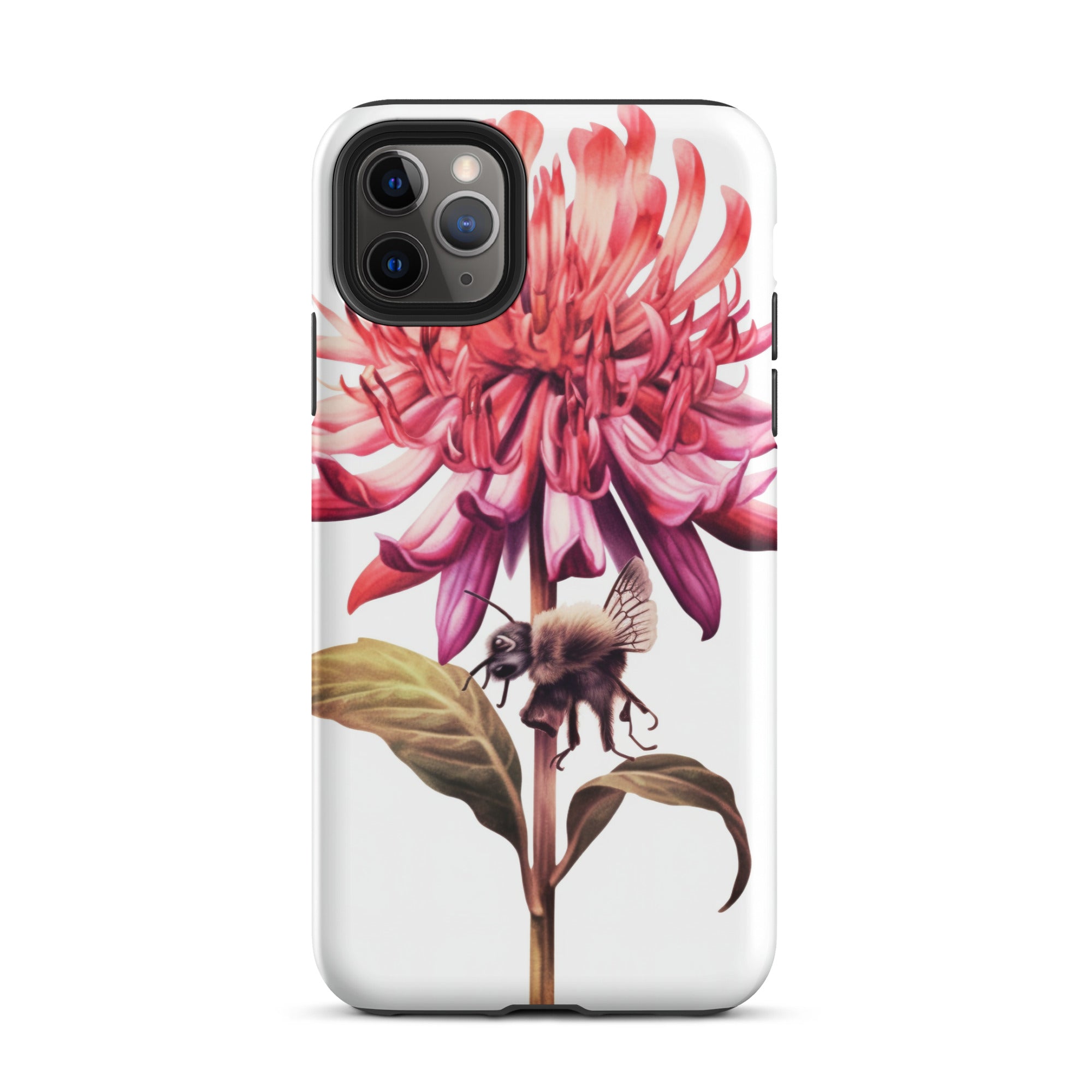 Bee Balm Flower iPhone Case by Visual Verse - Image 6