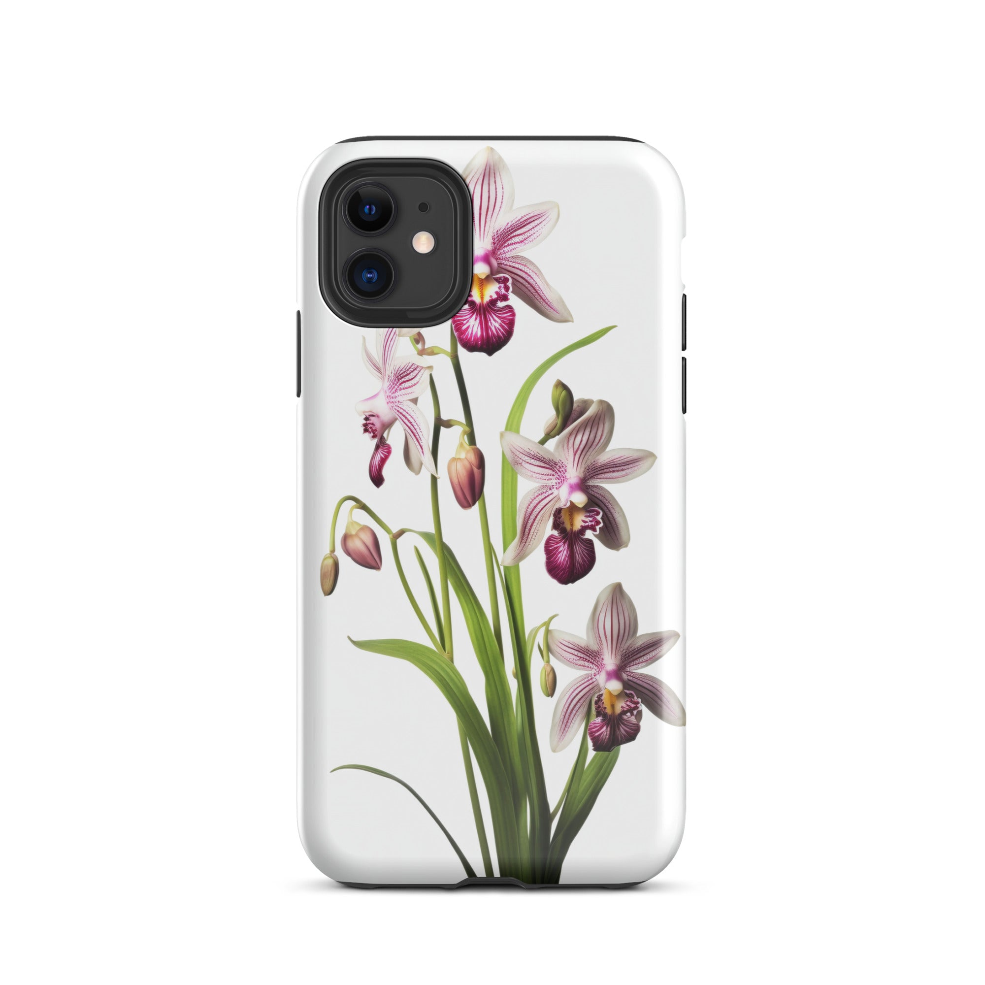 Bee Orchid Flower iPhone Case by Visual Verse - Image 1