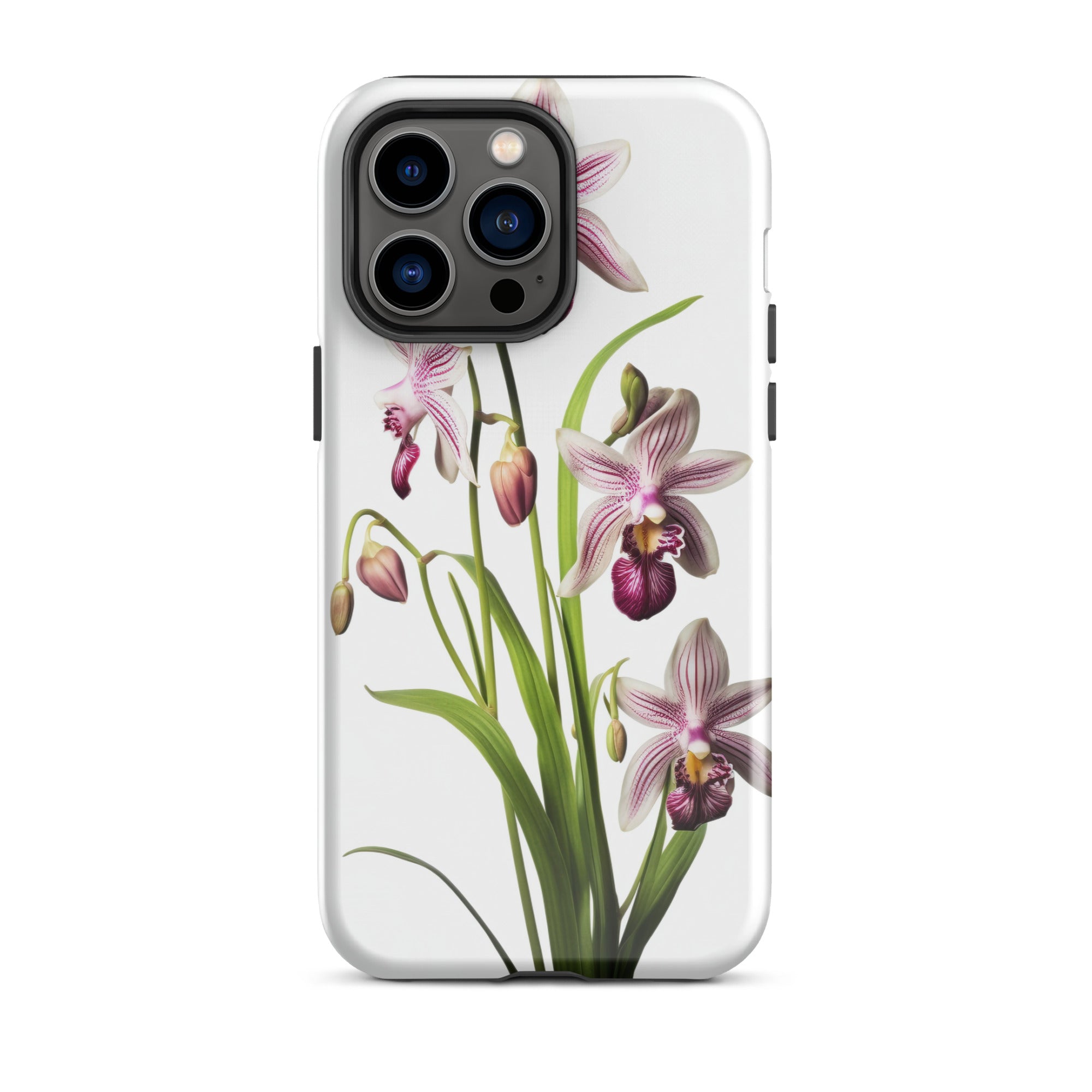 Bee Orchid Flower iPhone Case by Visual Verse - Image 29