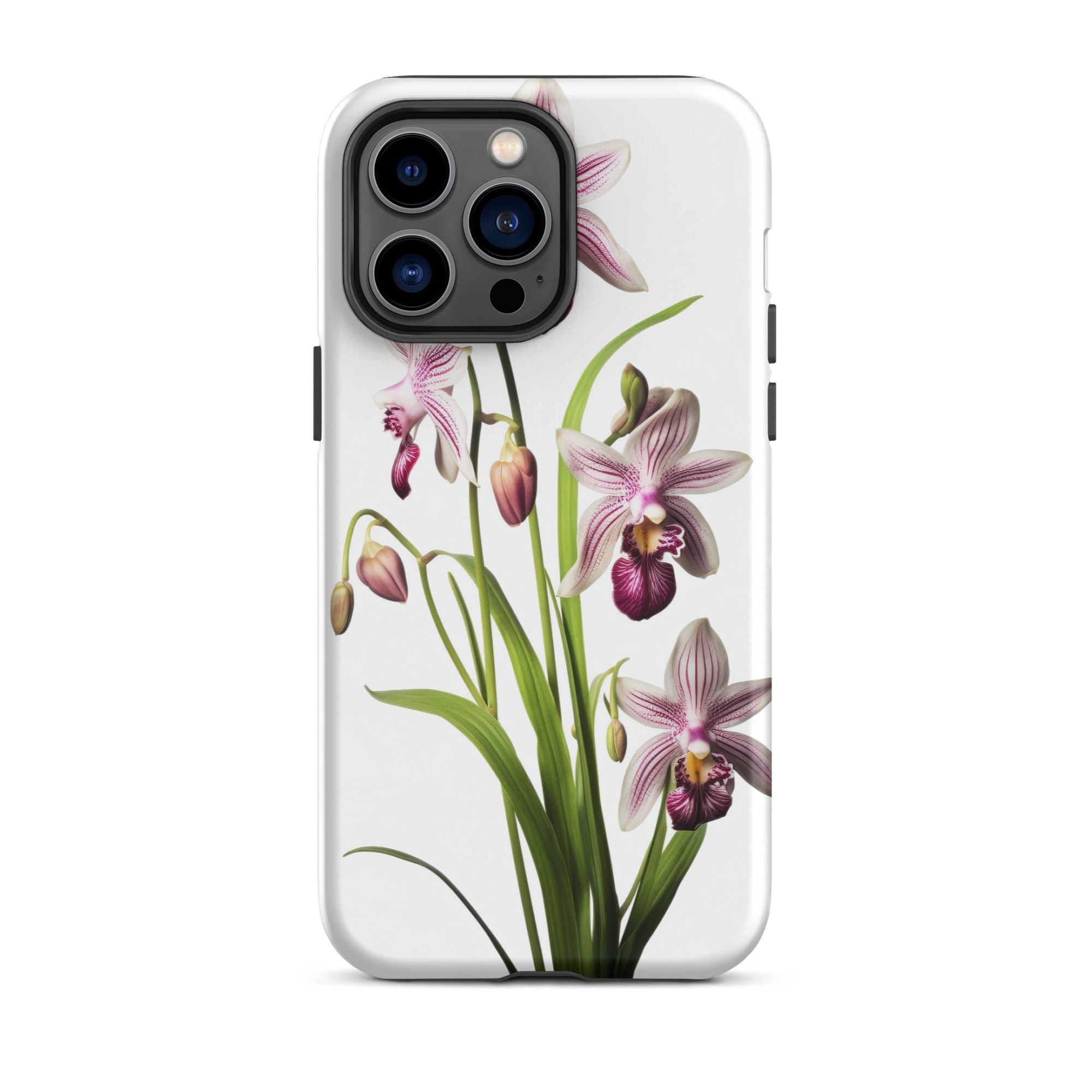 Bee Orchid Flower iPhone Case by Visual Verse - Image 30