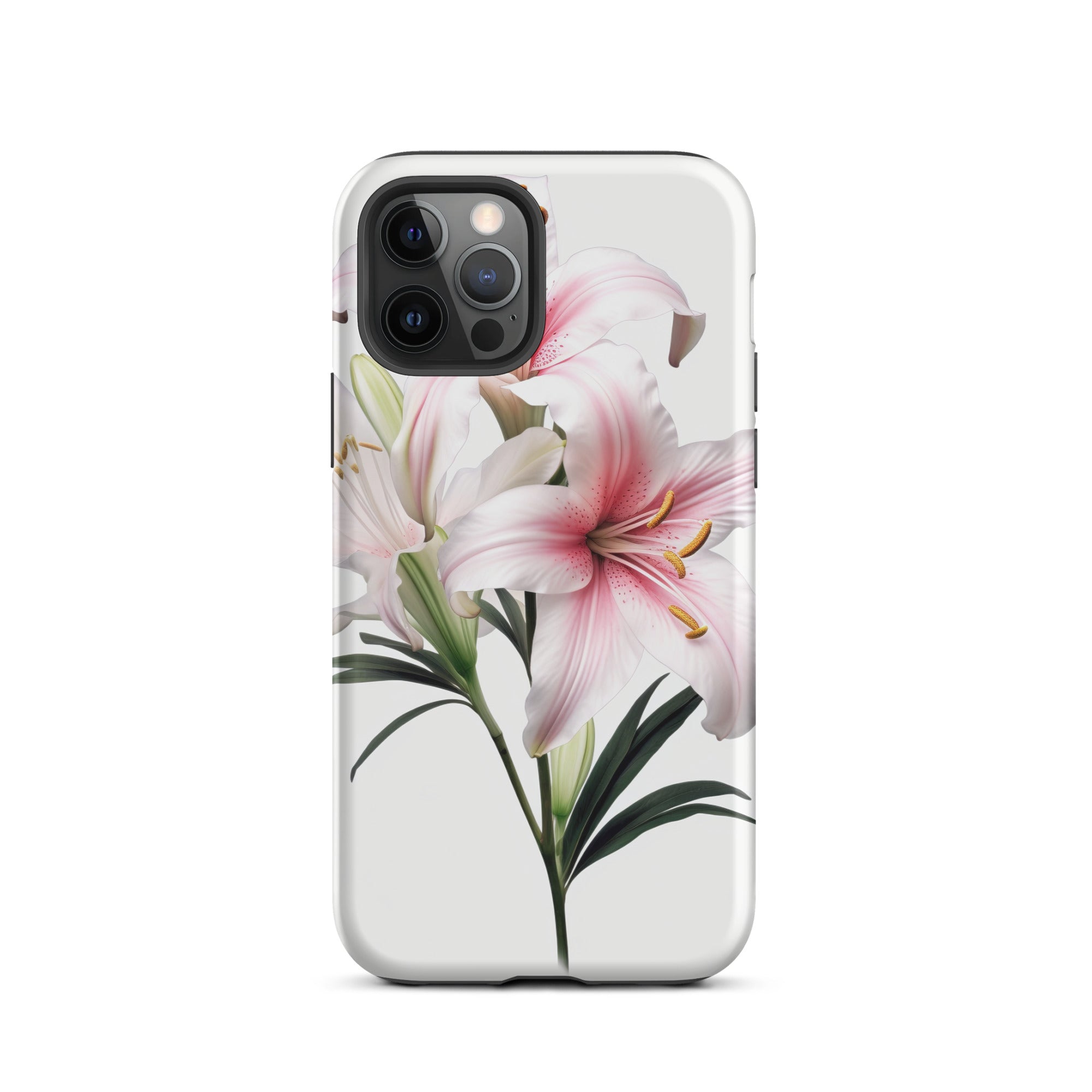 Belladonna Lily Pink Flower iPhone Case by Visual Verse - Image 12