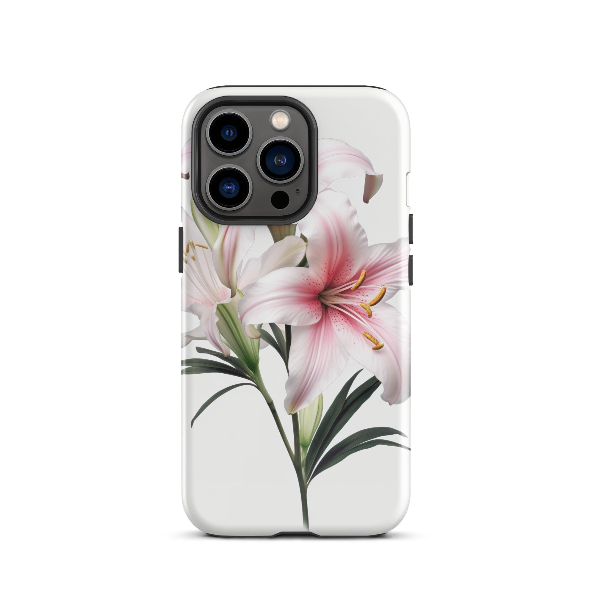Belladonna Lily Pink Flower iPhone Case by Visual Verse - Image 19