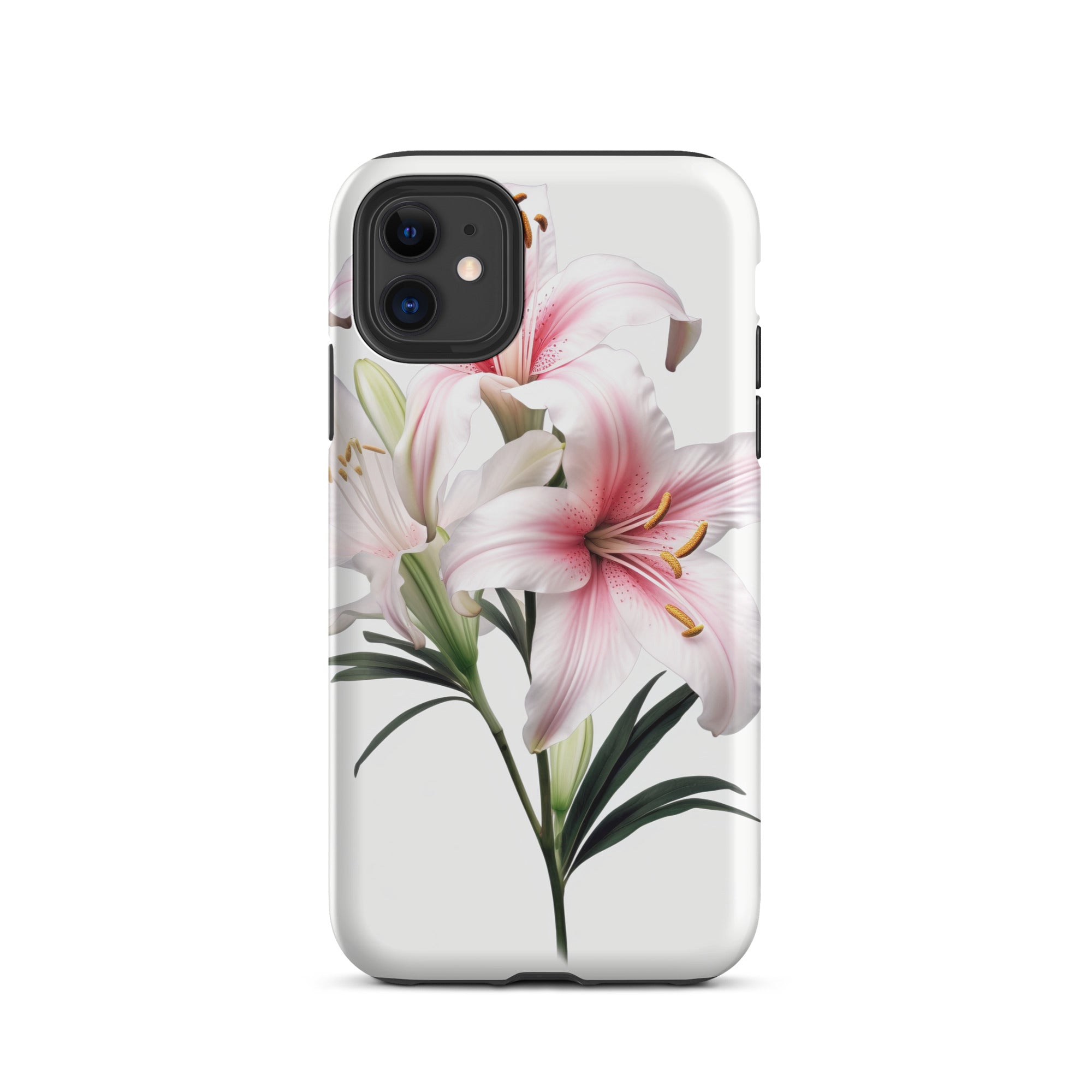 Belladonna Lily Pink Flower iPhone Case by Visual Verse - Image 2
