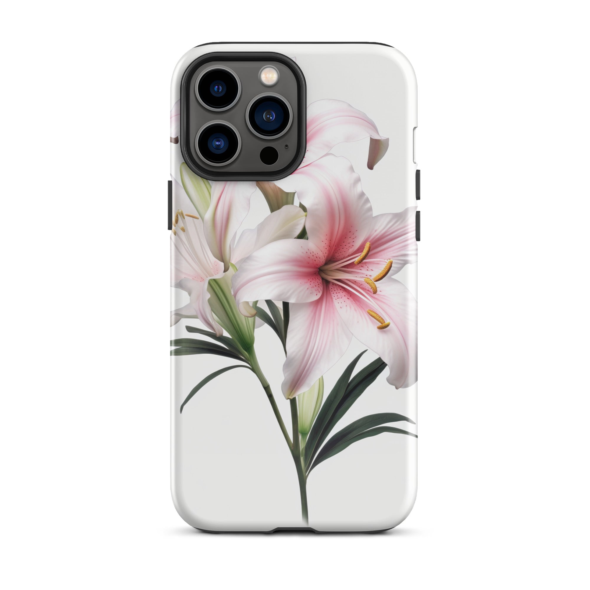 Belladonna Lily Pink Flower iPhone Case by Visual Verse - Image 21