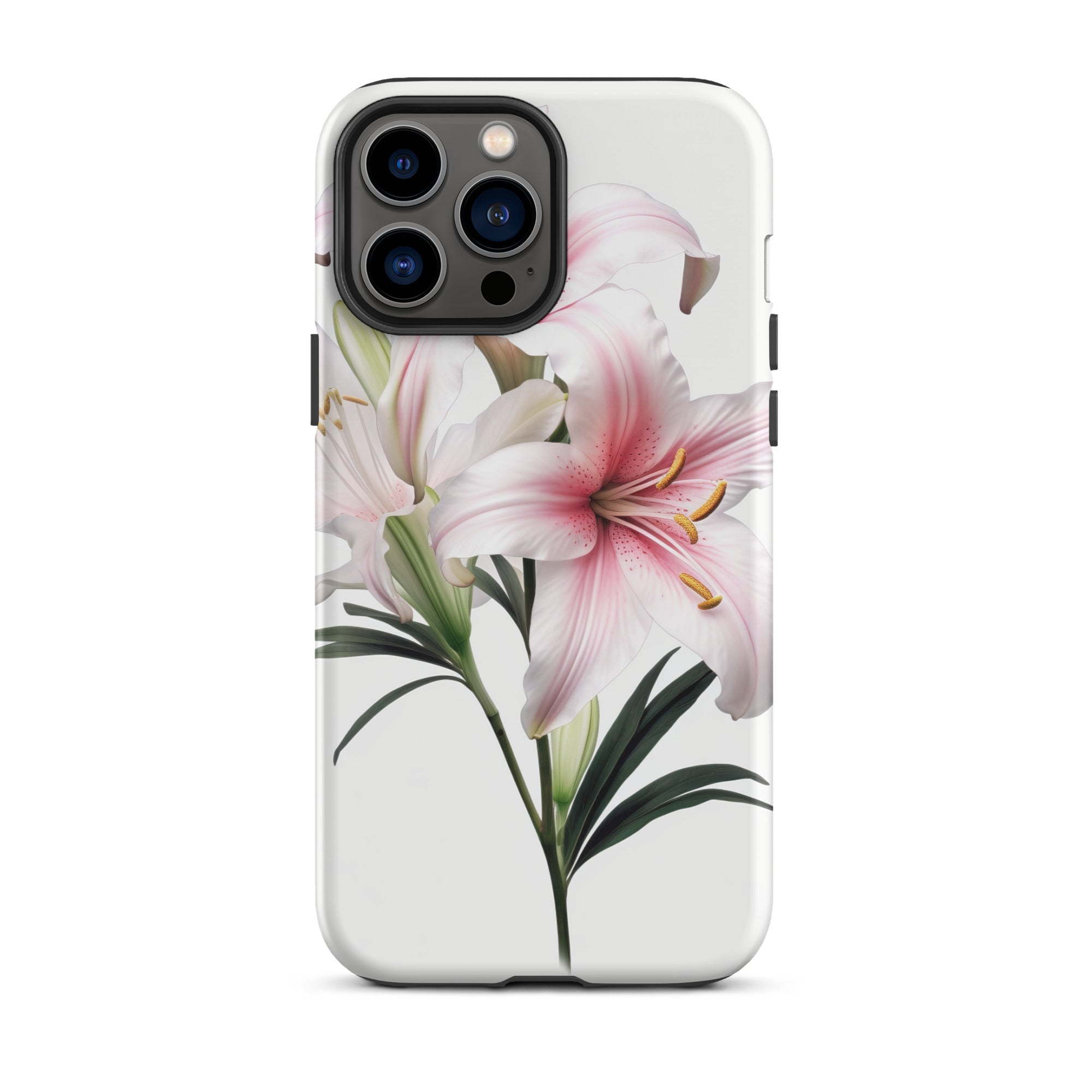 Belladonna Lily Pink Flower iPhone Case by Visual Verse - Image 22