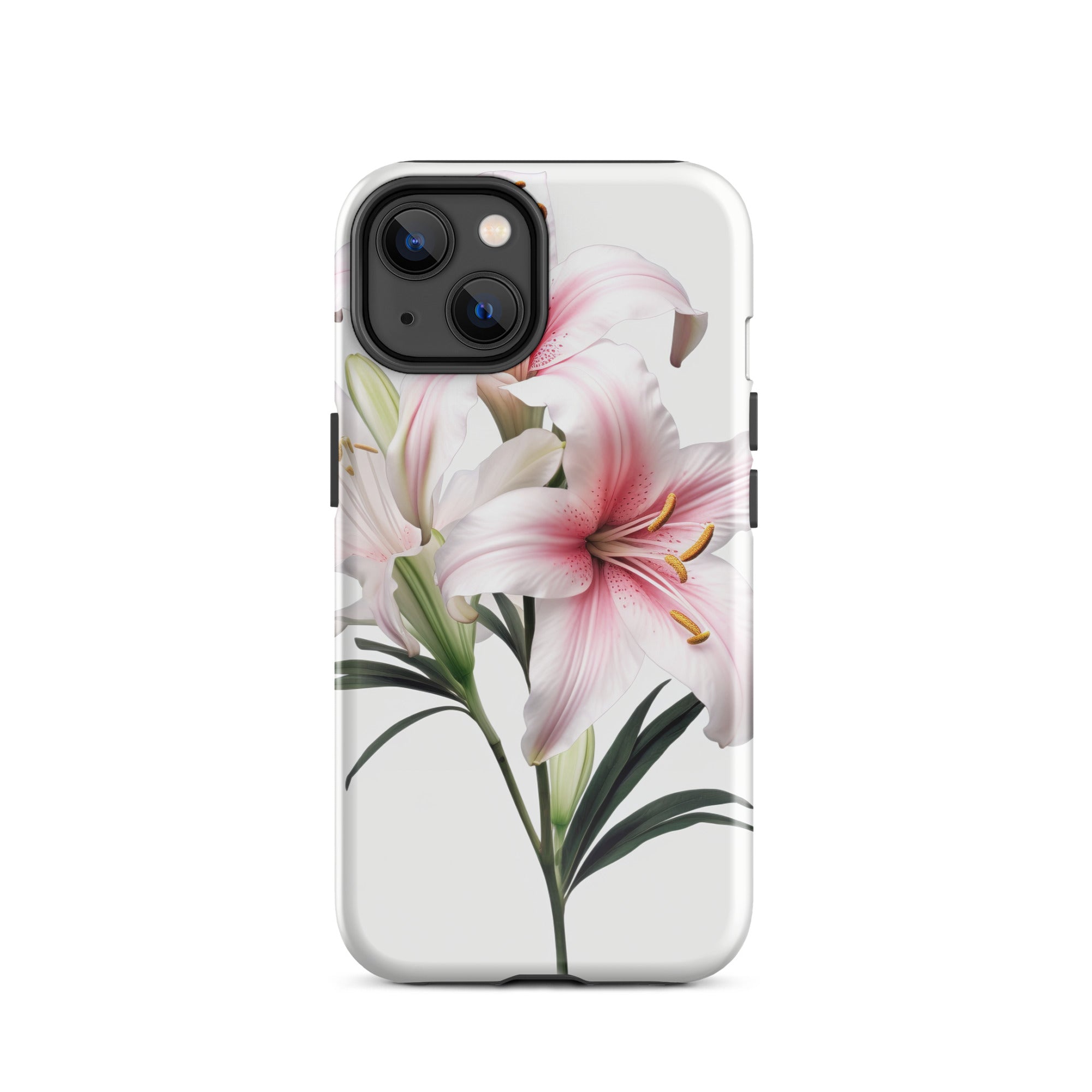 Belladonna Lily Pink Flower iPhone Case by Visual Verse - Image 23
